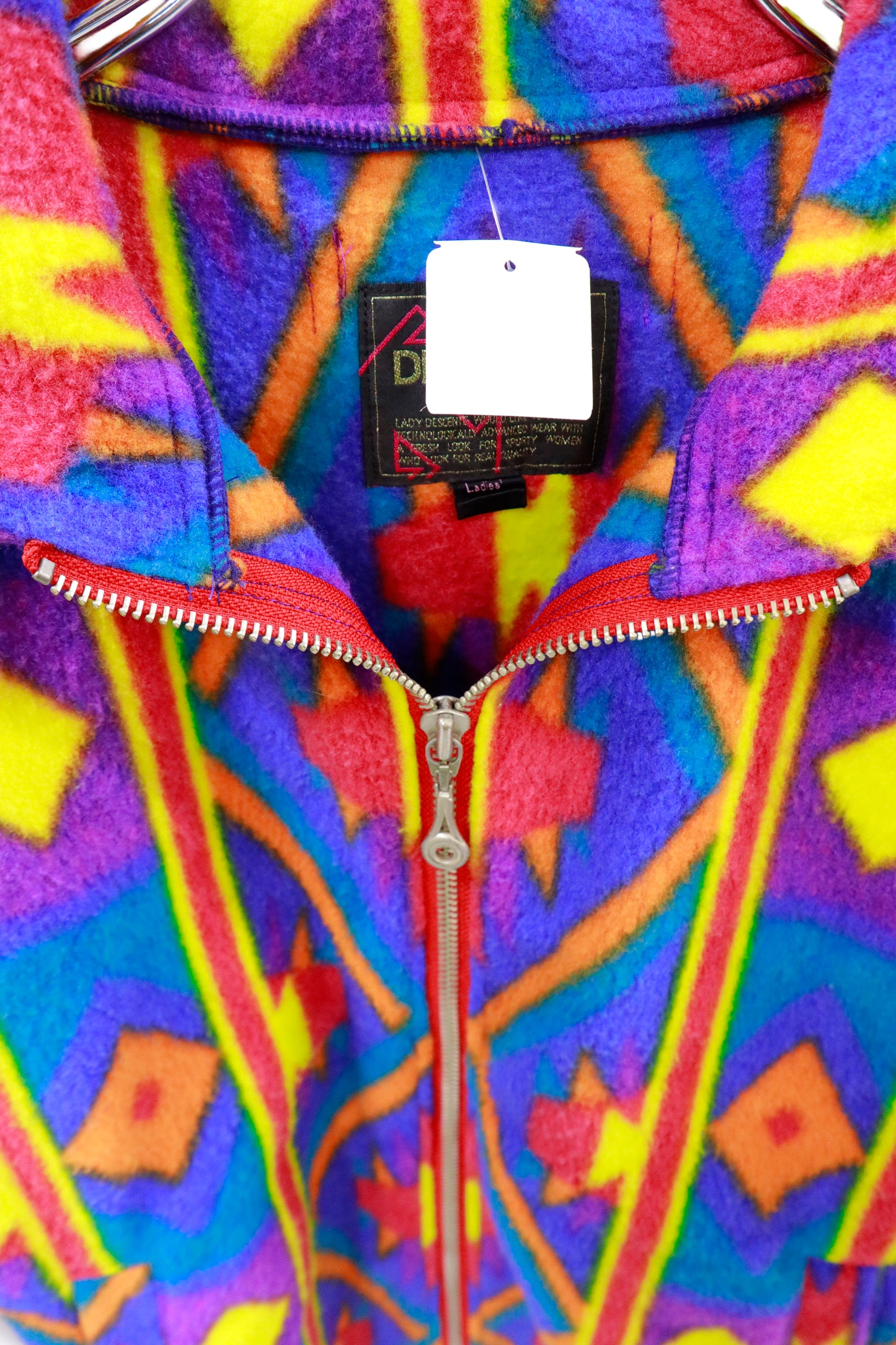 90's DESCENTE fleece jacket/NV-［2511-095］