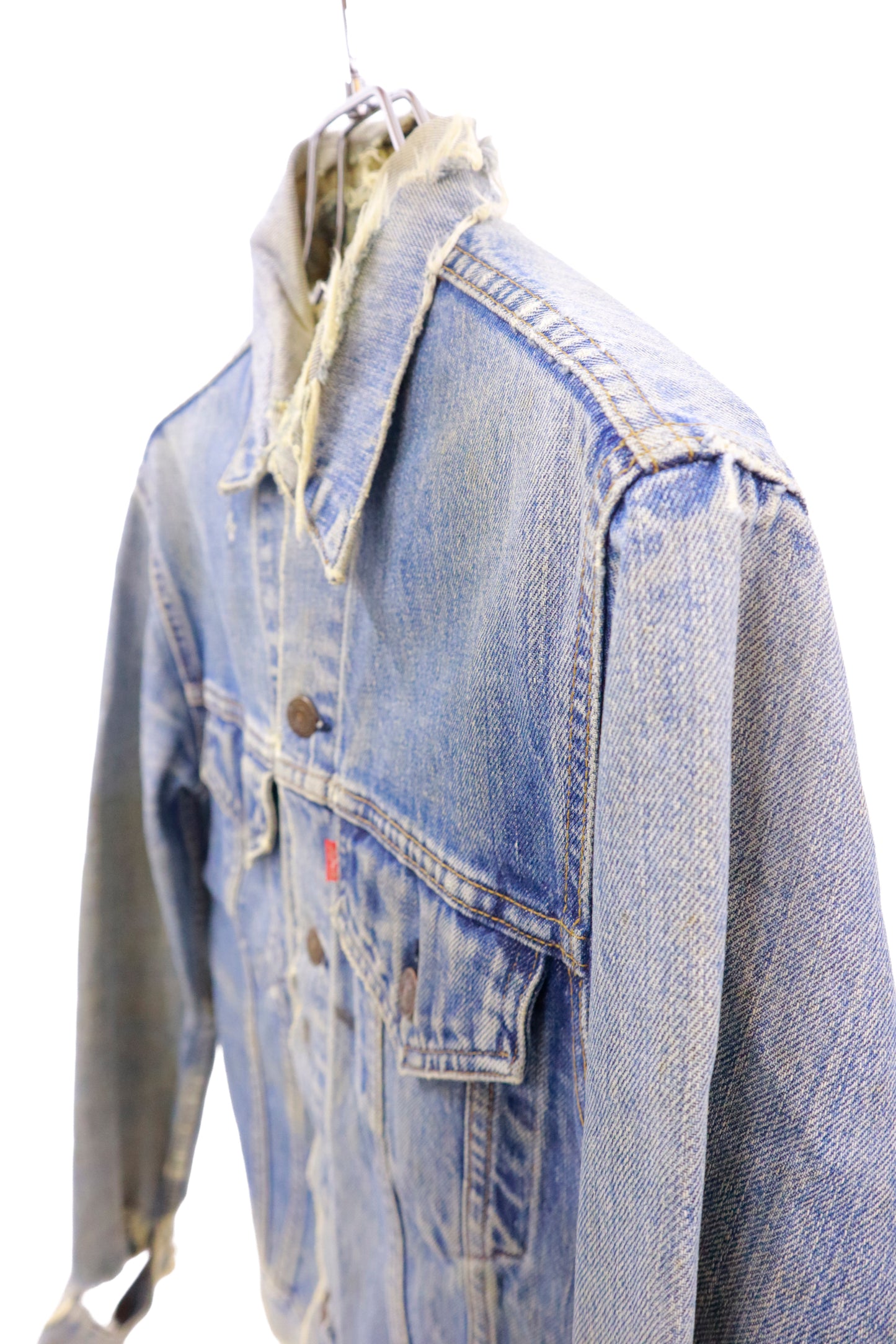 60's LEVI'S 70505 denim jacket 「ボタン裏52」/NV-［2511-103］