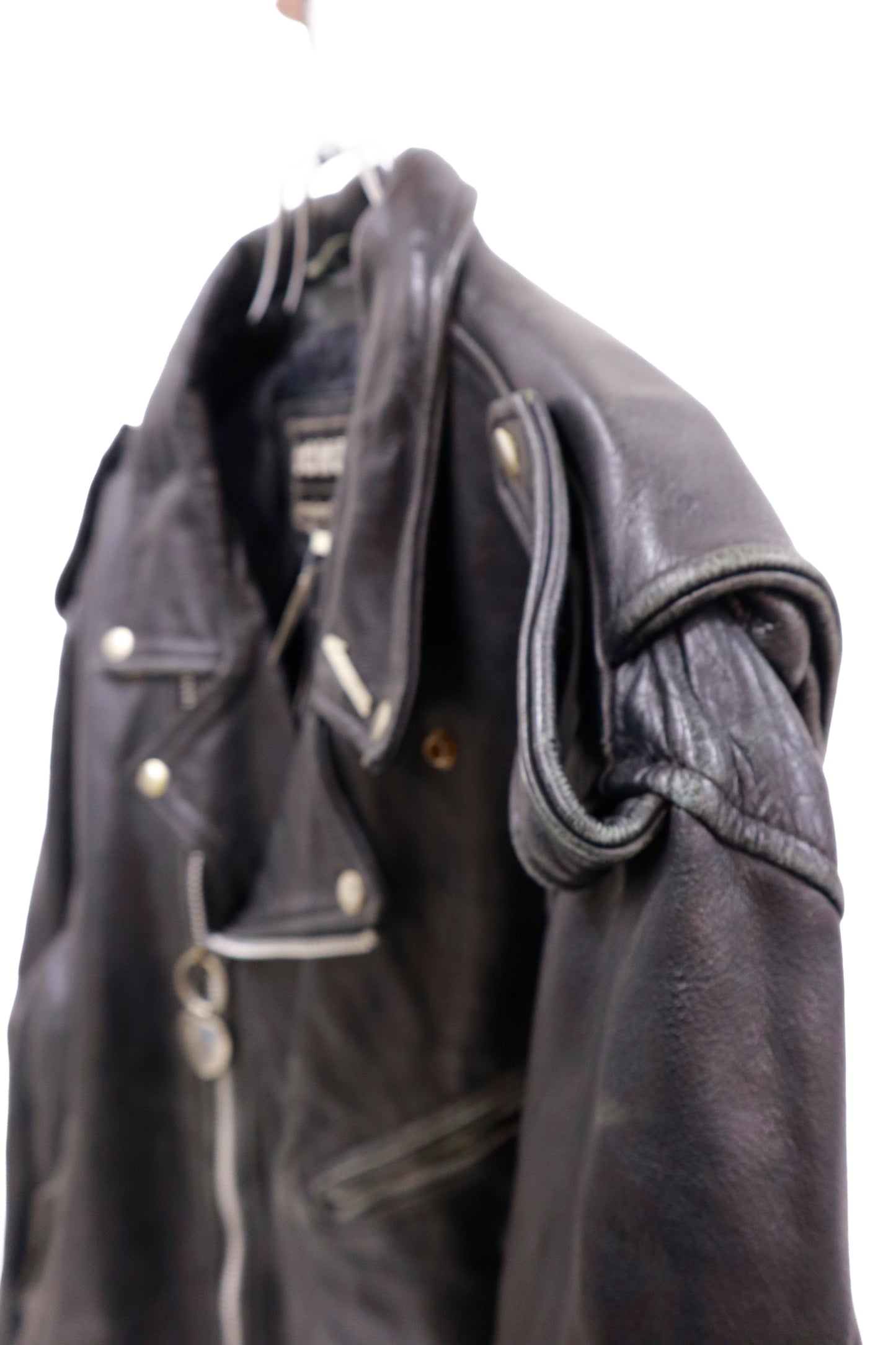 90's BONUS double leather jacket/NV-［2511-109］