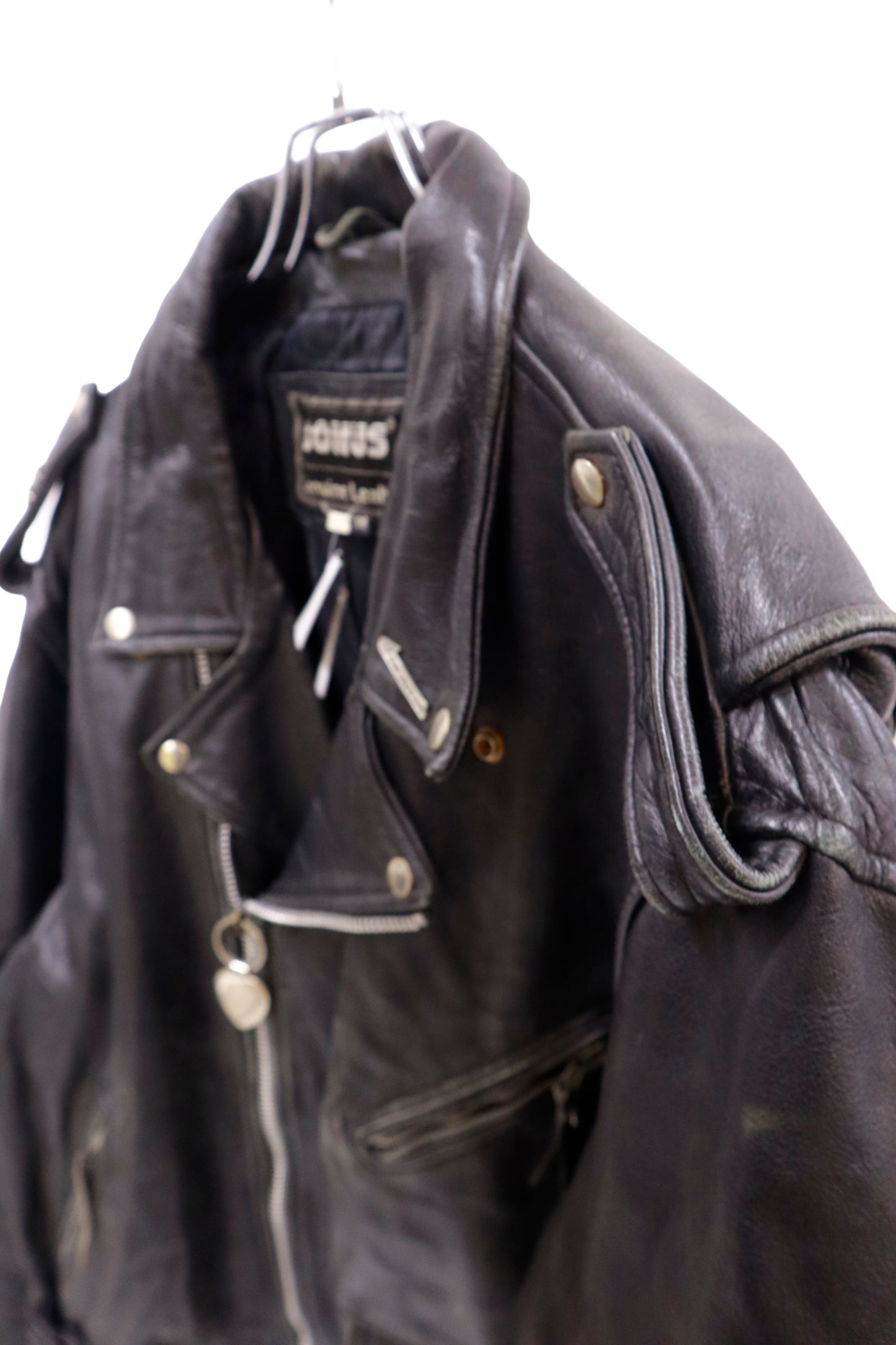90's BONUS double leather jacket/NV-［2511-109］