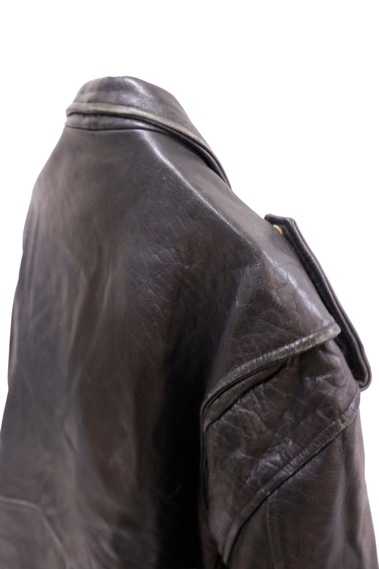 90's BONUS double leather jacket/NV-［2511-109］