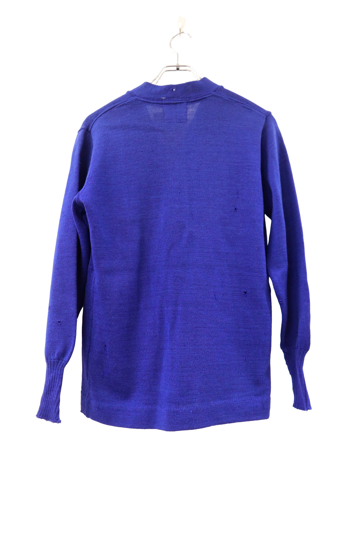 60's Albion knitting mills lettered cardigan/NV-［2511-126］