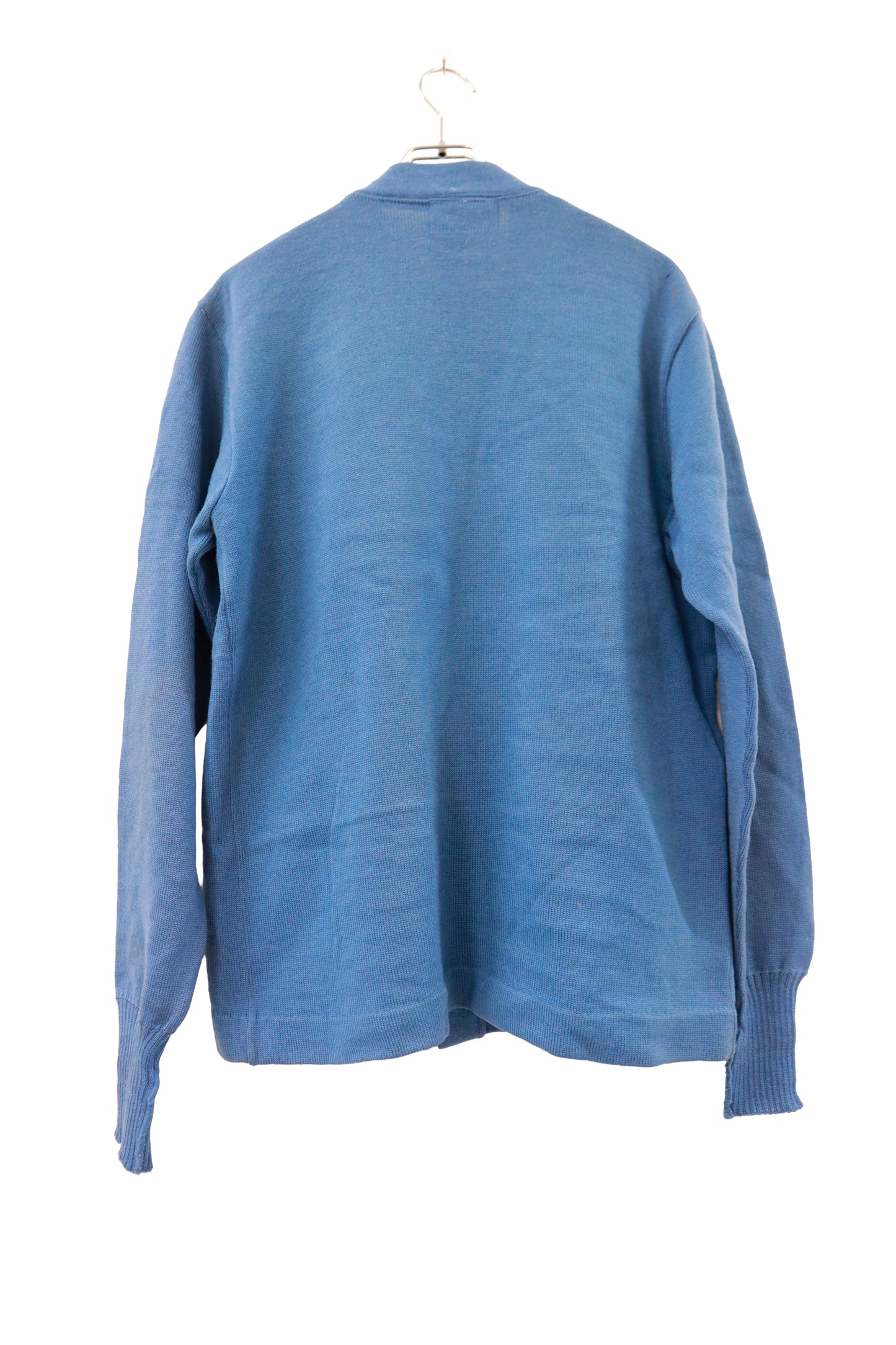 60's GENERAL SWEATER CORP. lettered cardigan/NV-［2511-128］