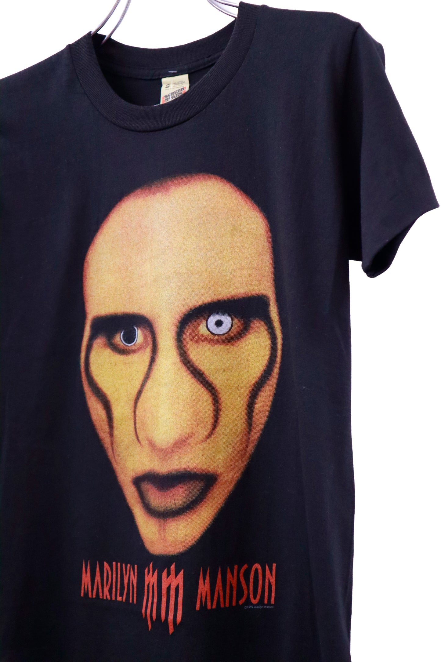 80's MARILYN MANSON "design" Tee/NV-［2511-139］