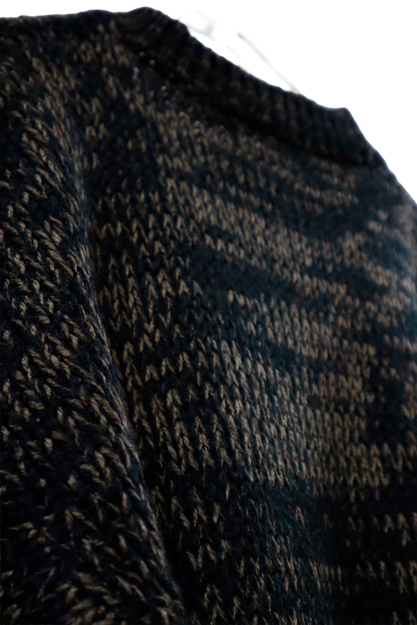 90's acrylic knit sweater/NV-［2511-143］