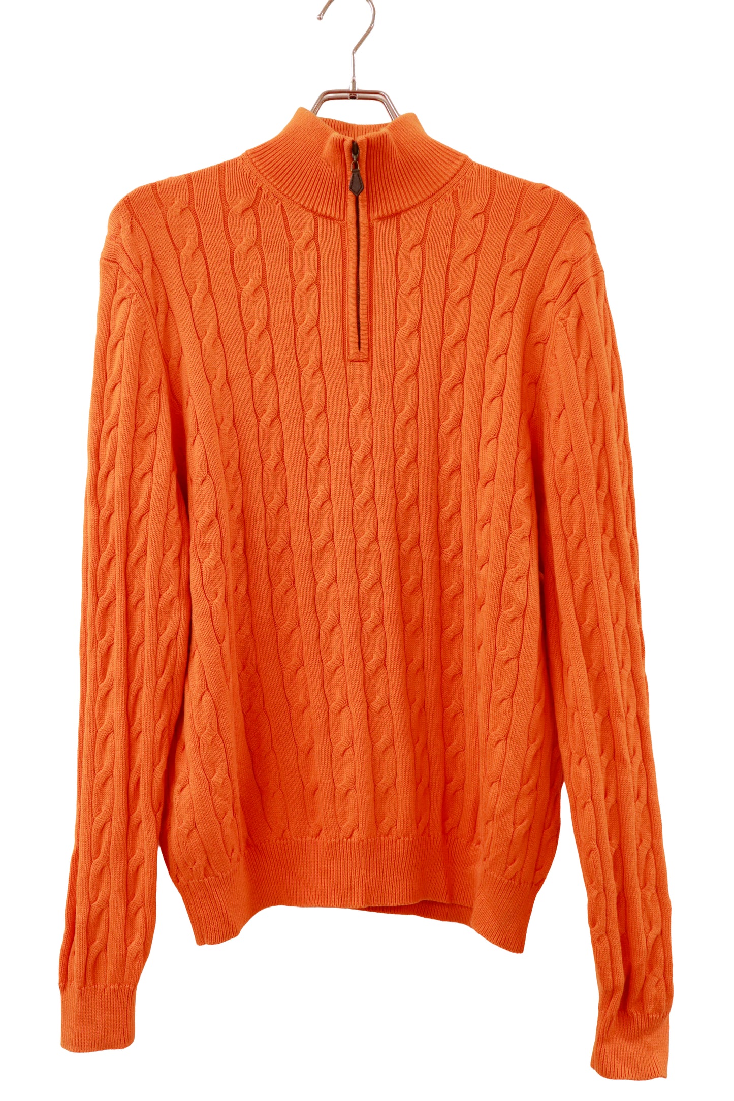 Brooks Brothers half zip knit tops/NV-［2511-160］