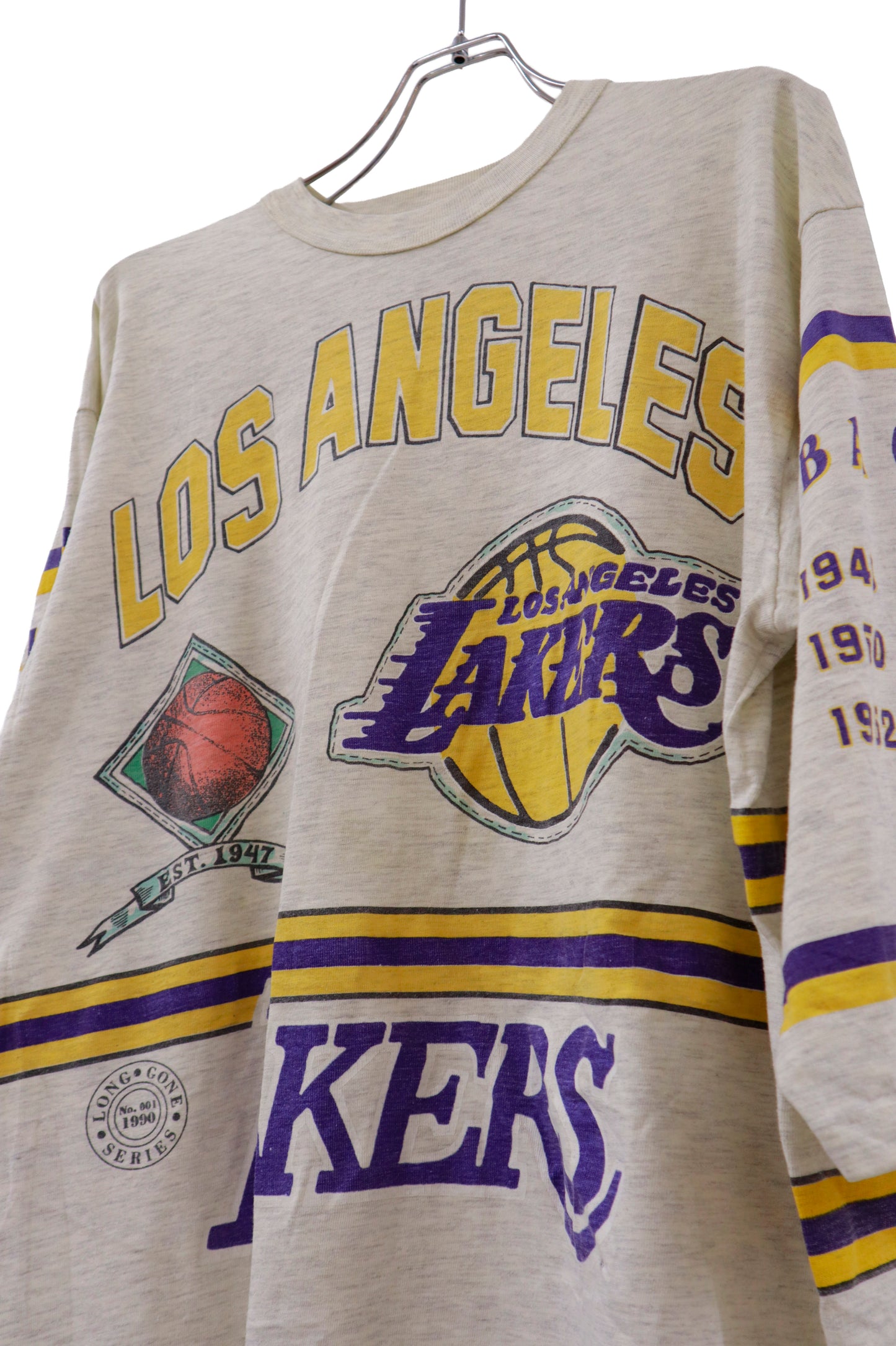 90's LONG GONE "LAKERS" H/S Tee/NV-［2511-163］