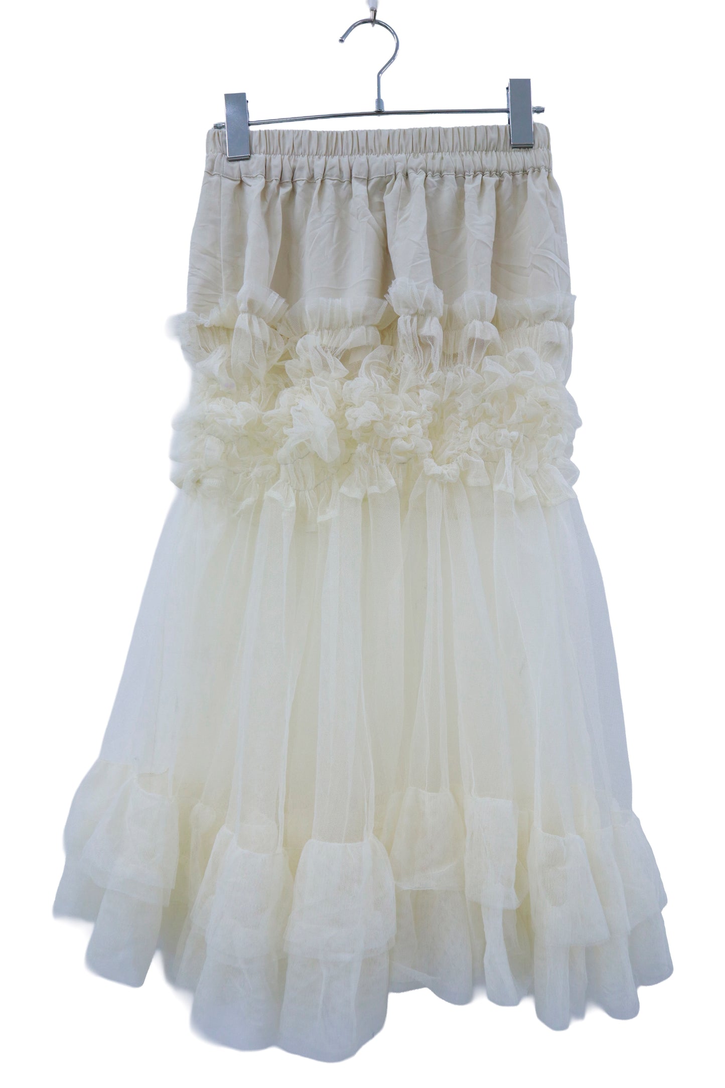 lace shirring skirt / RM-［2513-050］