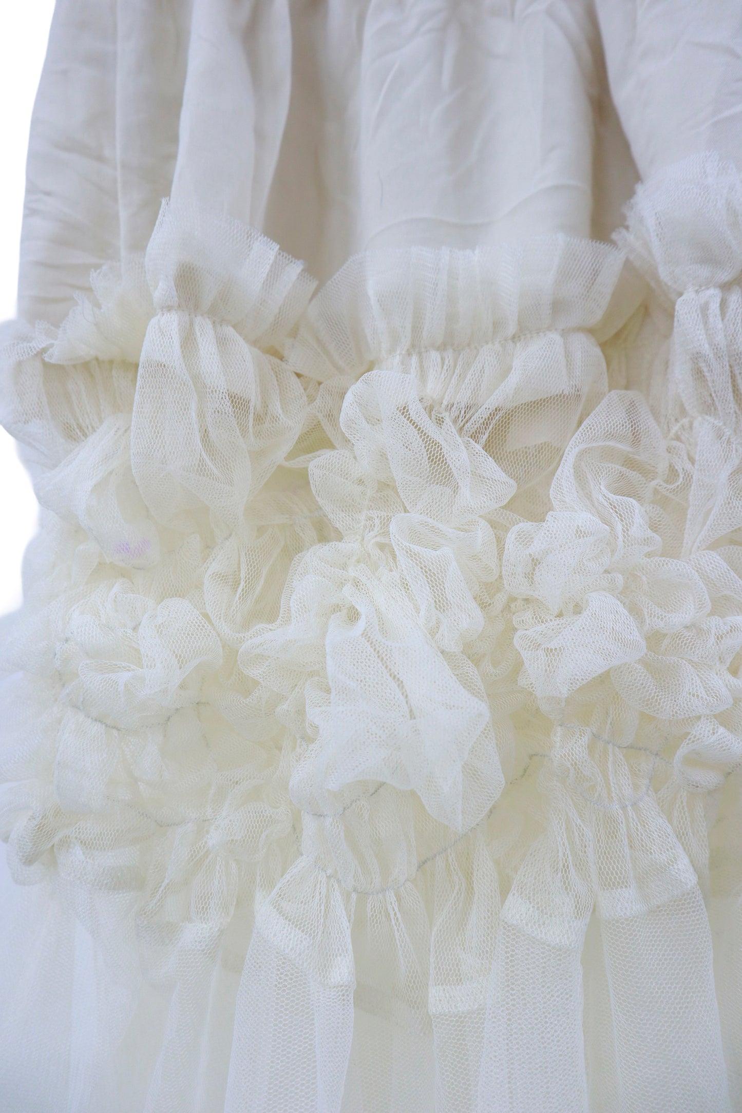 lace shirring skirt / RM-［2513-050］