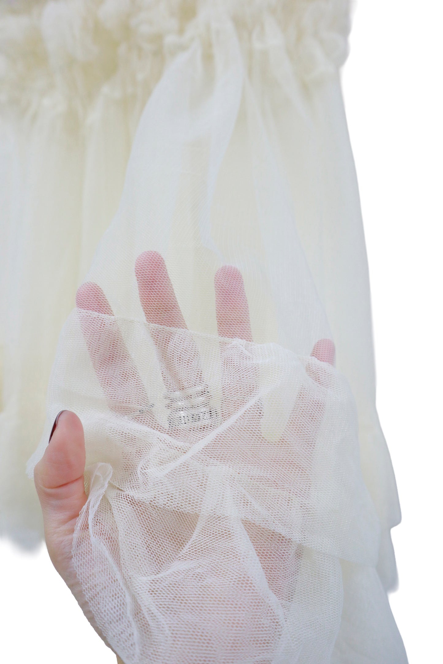 lace shirring skirt / RM-［2513-050］
