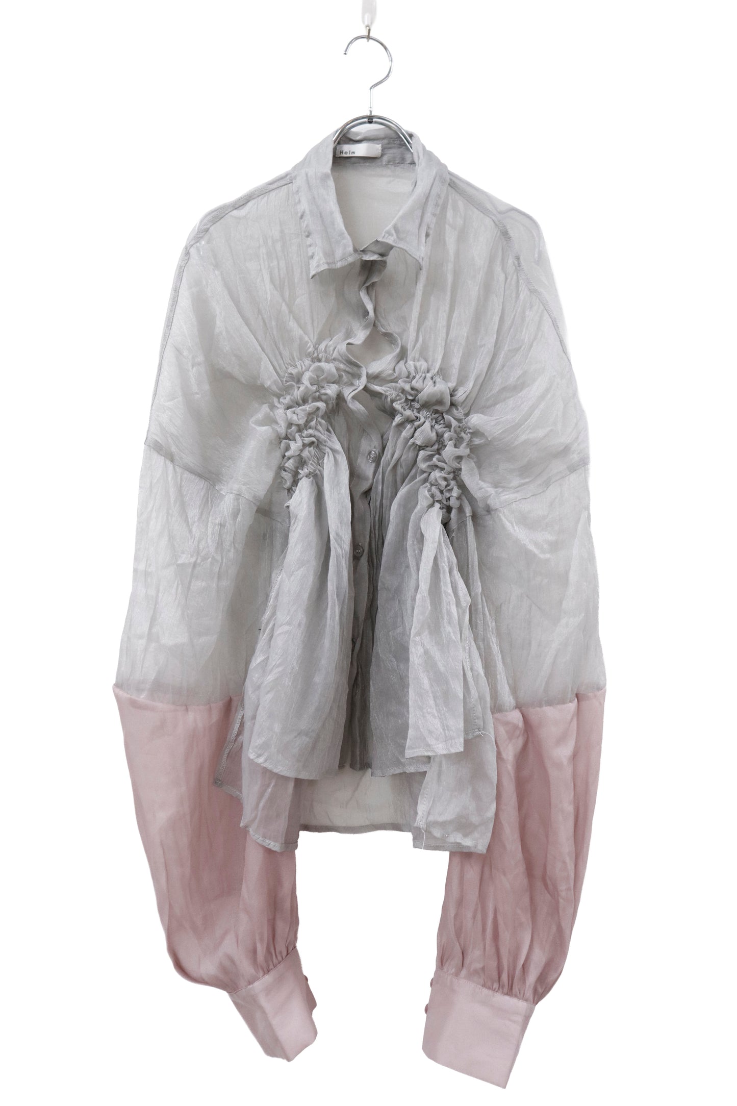 shirring shirt/ RM-［2513-077］