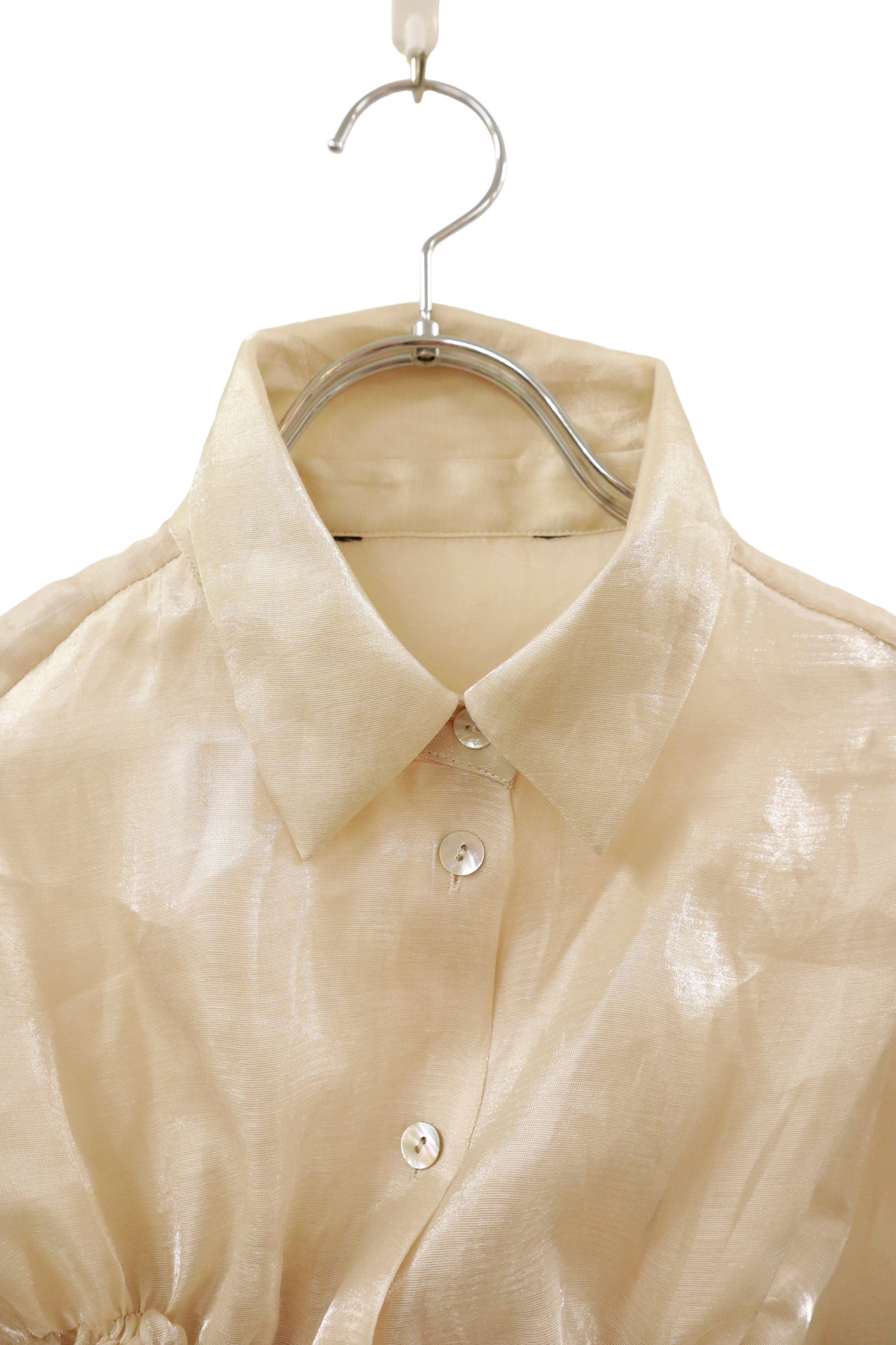 shirring shirt/ RM-［2513-100］