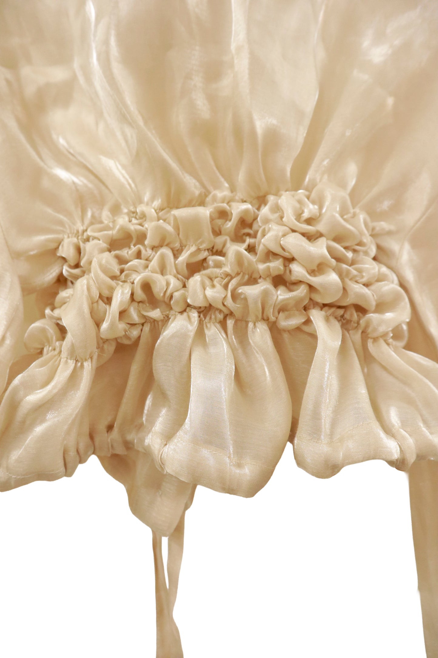 shirring shirt/ RM-［2513-100］