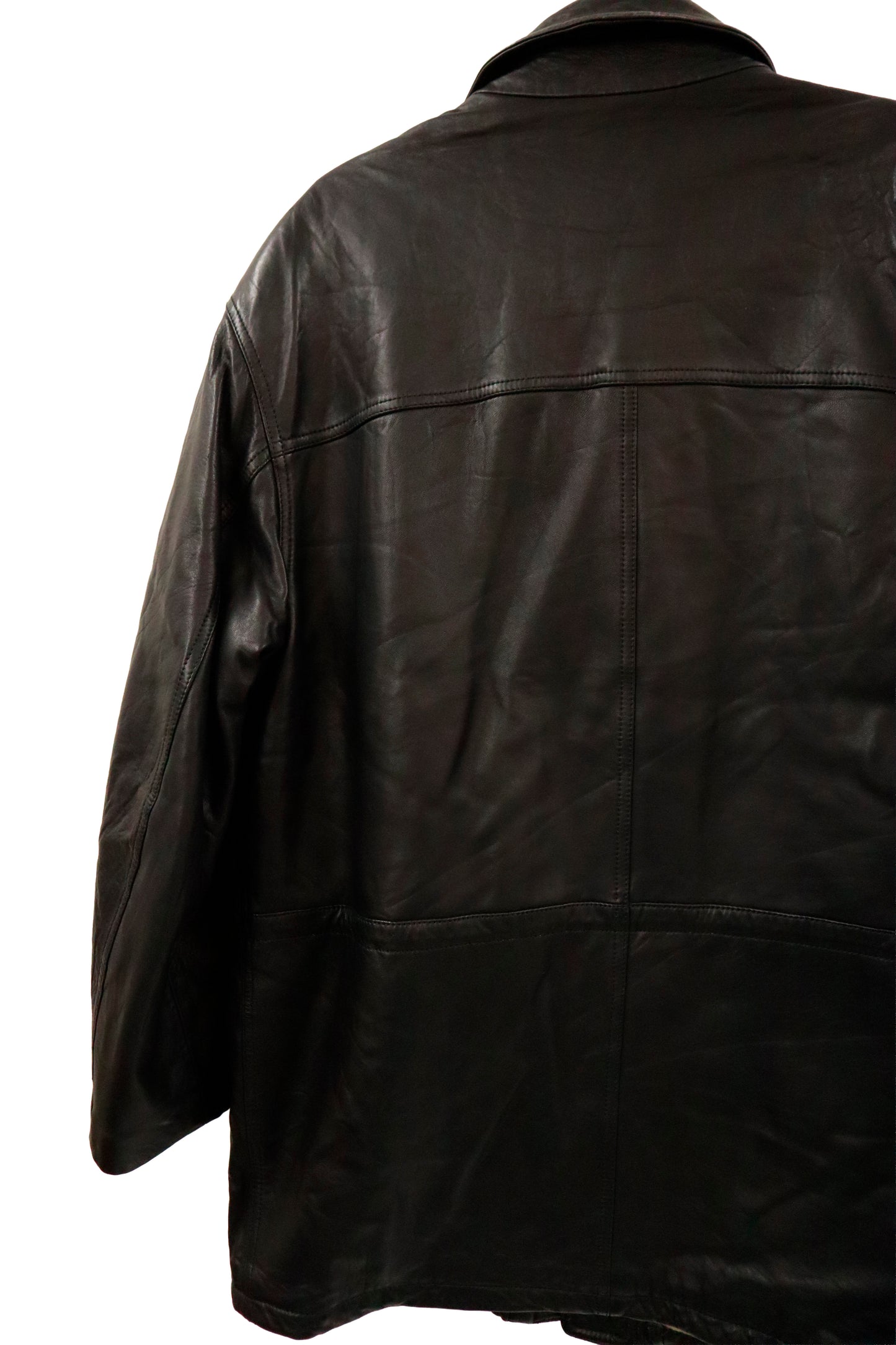 90's leather jacket / NV-［2601-009］