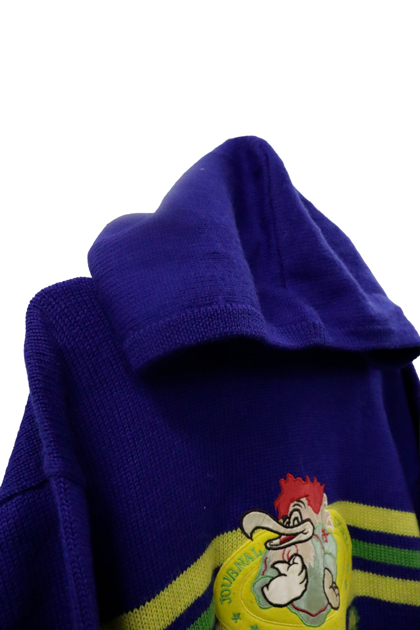90’s knit sweater hoodie / U-［2601-003］