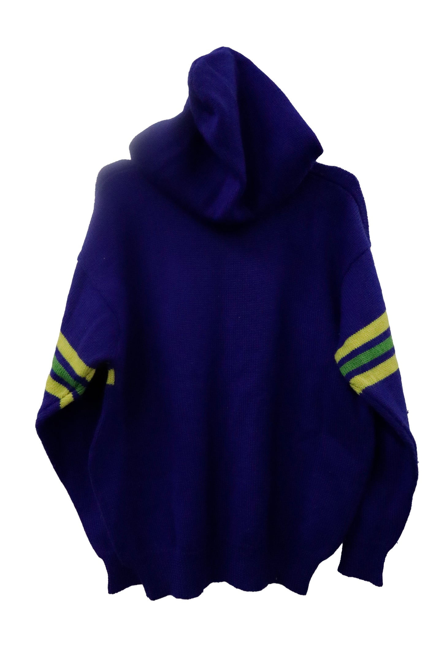 90’s knit sweater hoodie / U-［2601-003］