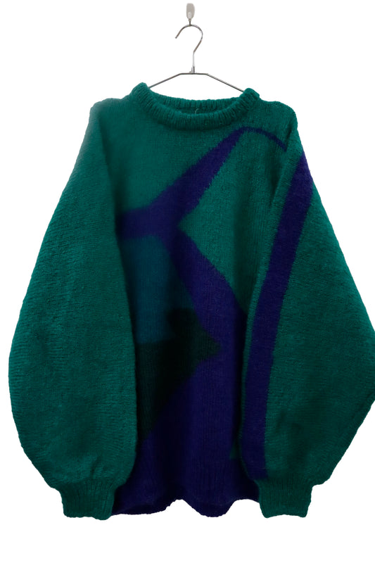 90’s knit sweater / U-［2601-004］