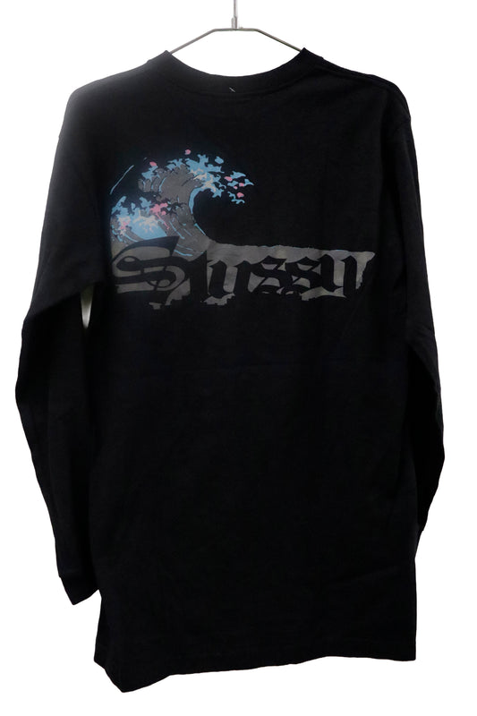 00’s old Stussy 葛飾北斎 L/S Tee / NV-［2601-024］
