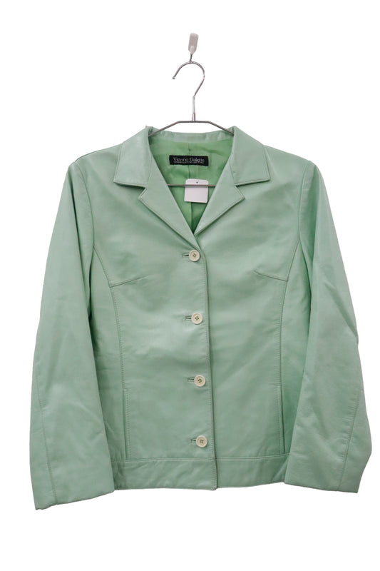 leather jacket / U-［2601-008］