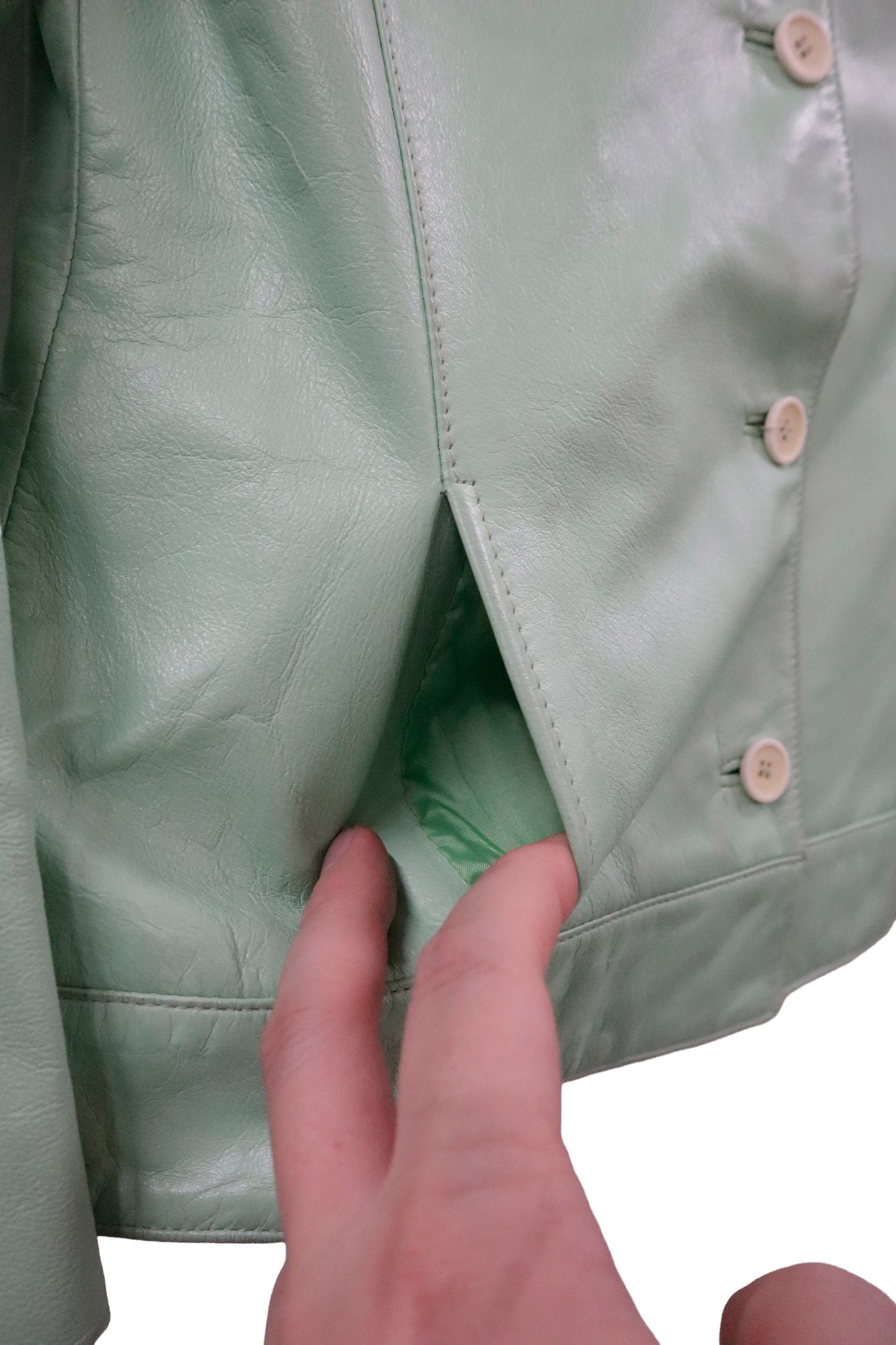 leather jacket / U-［2601-008］