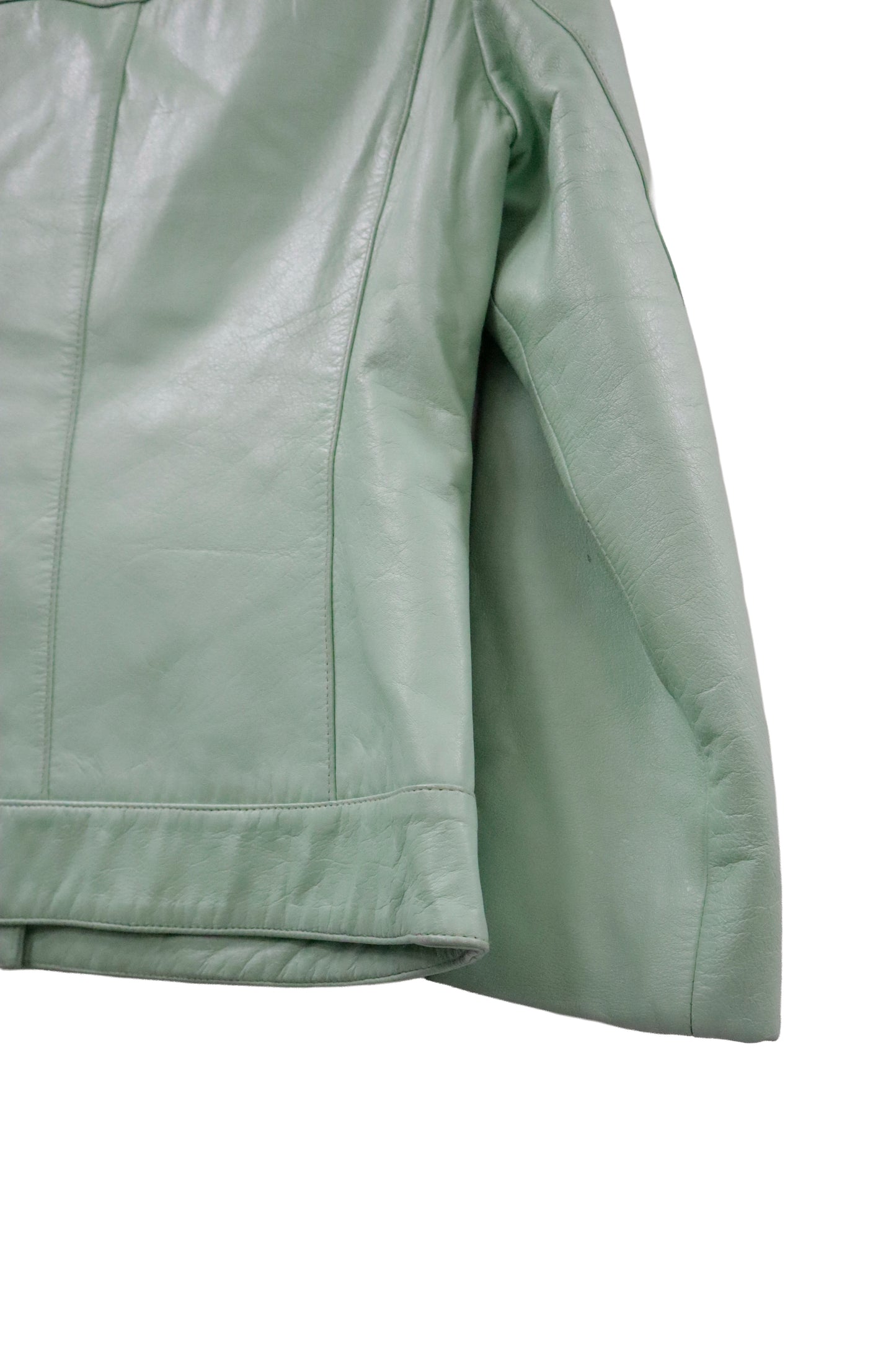 leather jacket / U-［2601-008］