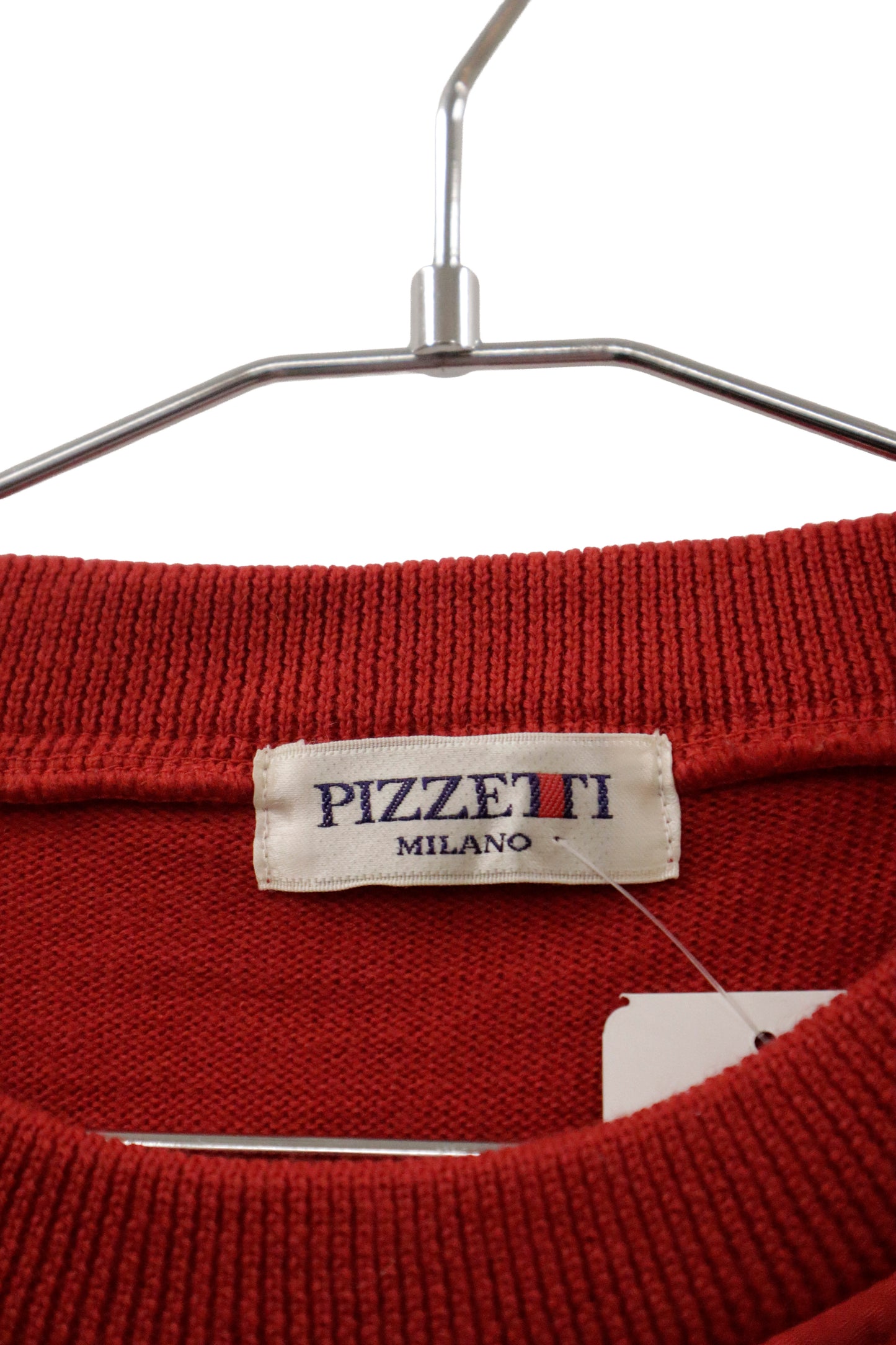 80's silk × knit docking tops / U-［2601-009］