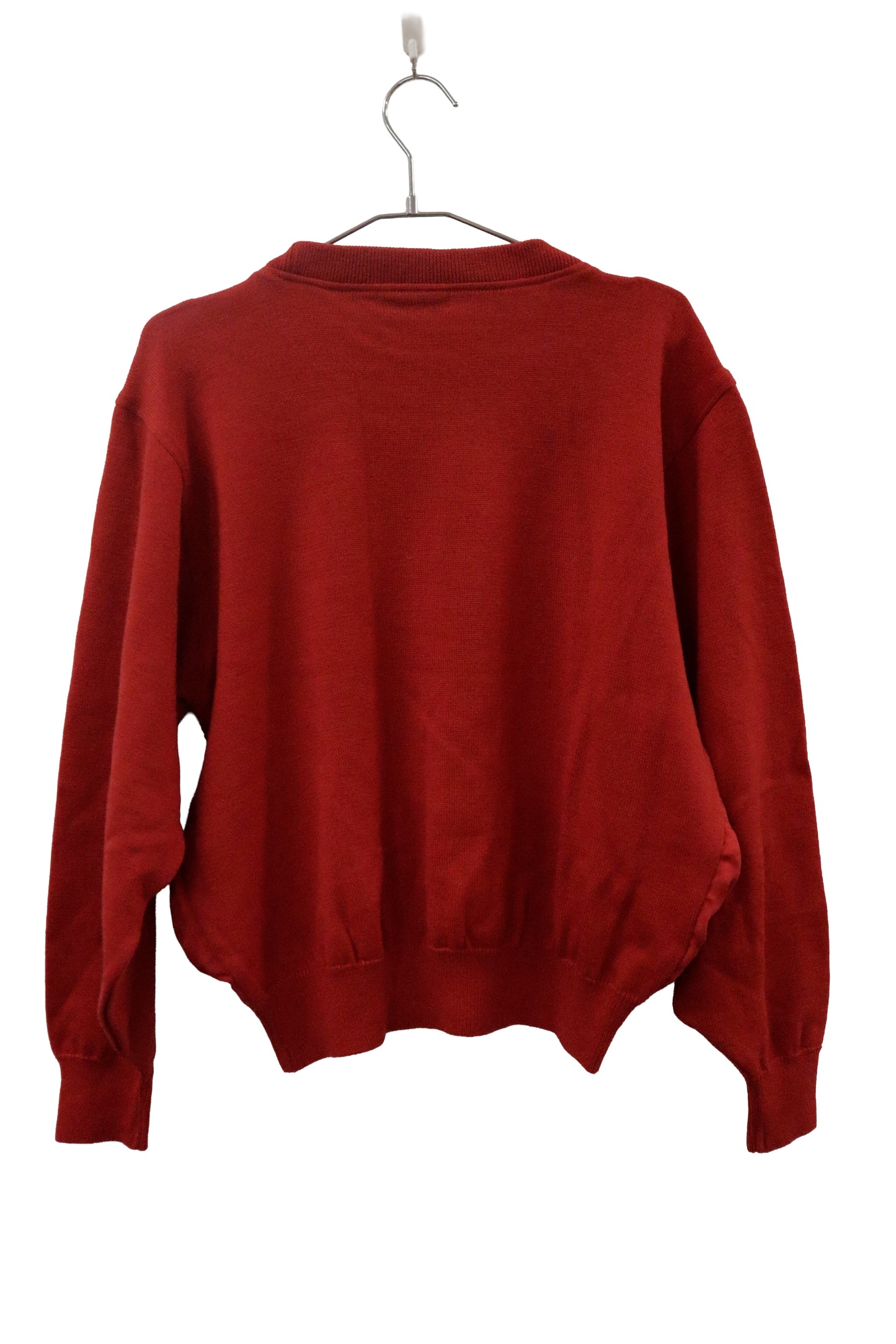 80's silk × knit docking tops / U-［2601-009］