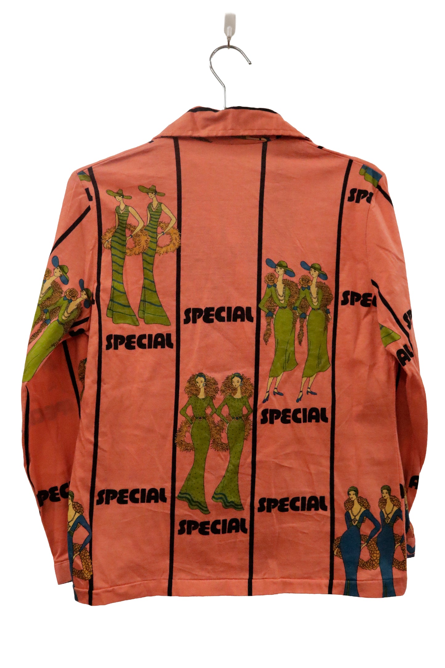 70'~80's open collar shirt / U-［2601-010］