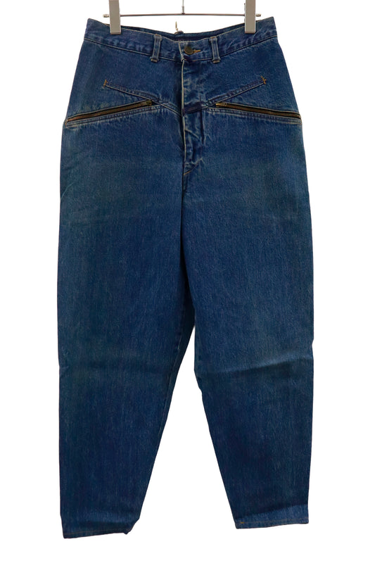 80's Marithé François Girbaud denim pants / NV-［2601-031］