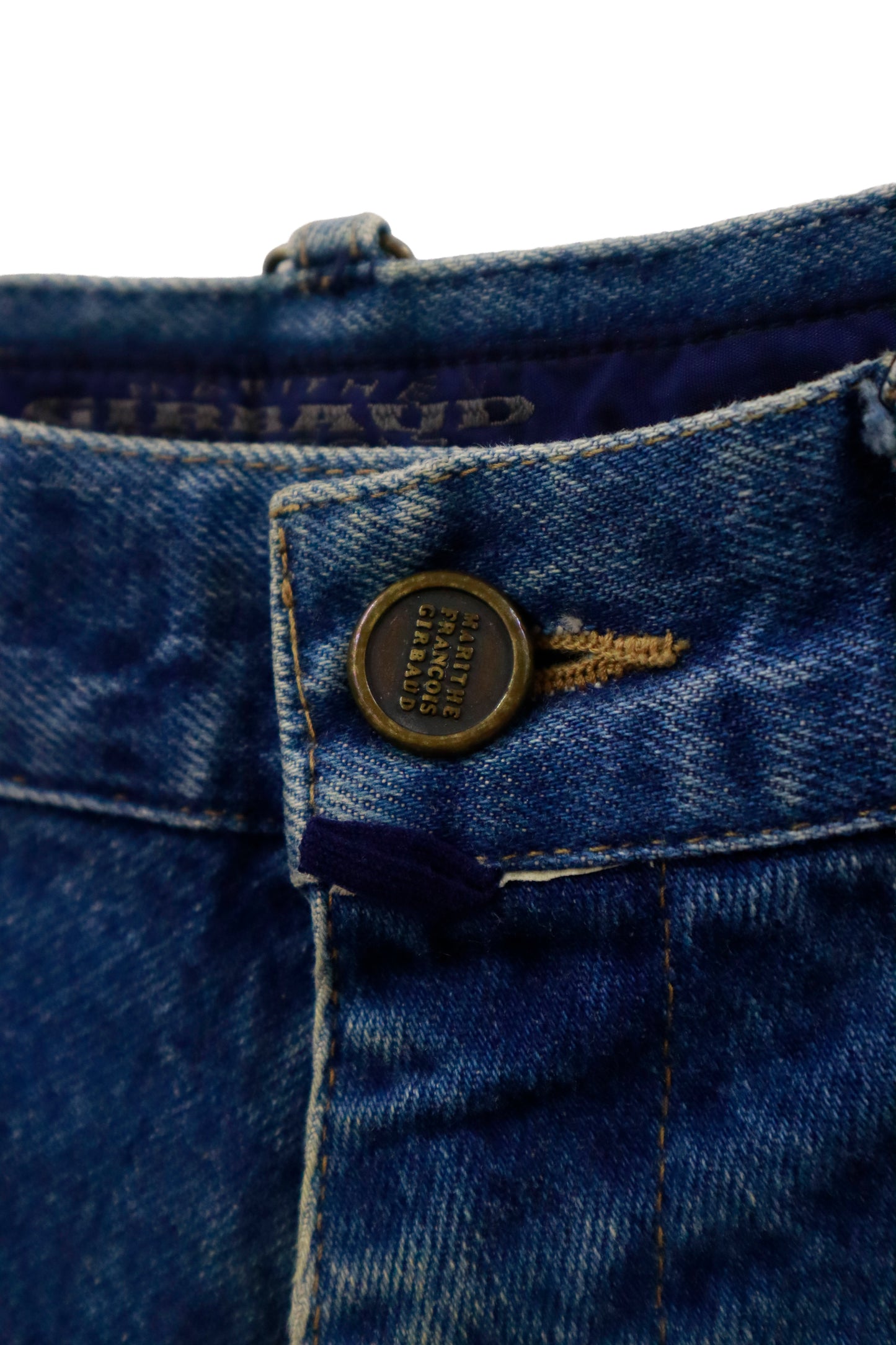 80's Marithé François Girbaud denim pants / NV-［2601-031］