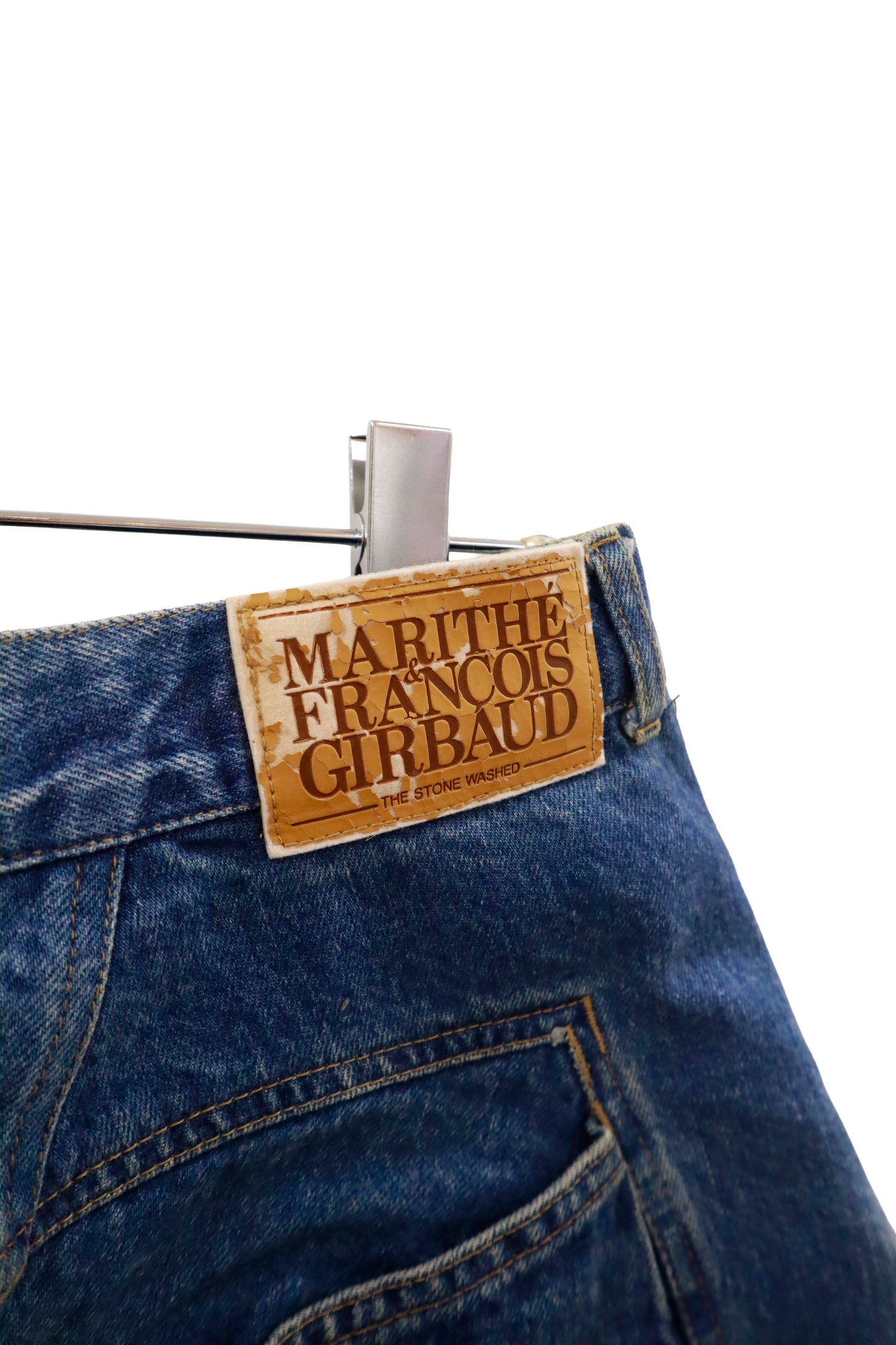 80's Marithé François Girbaud denim pants / NV-［2601-031］