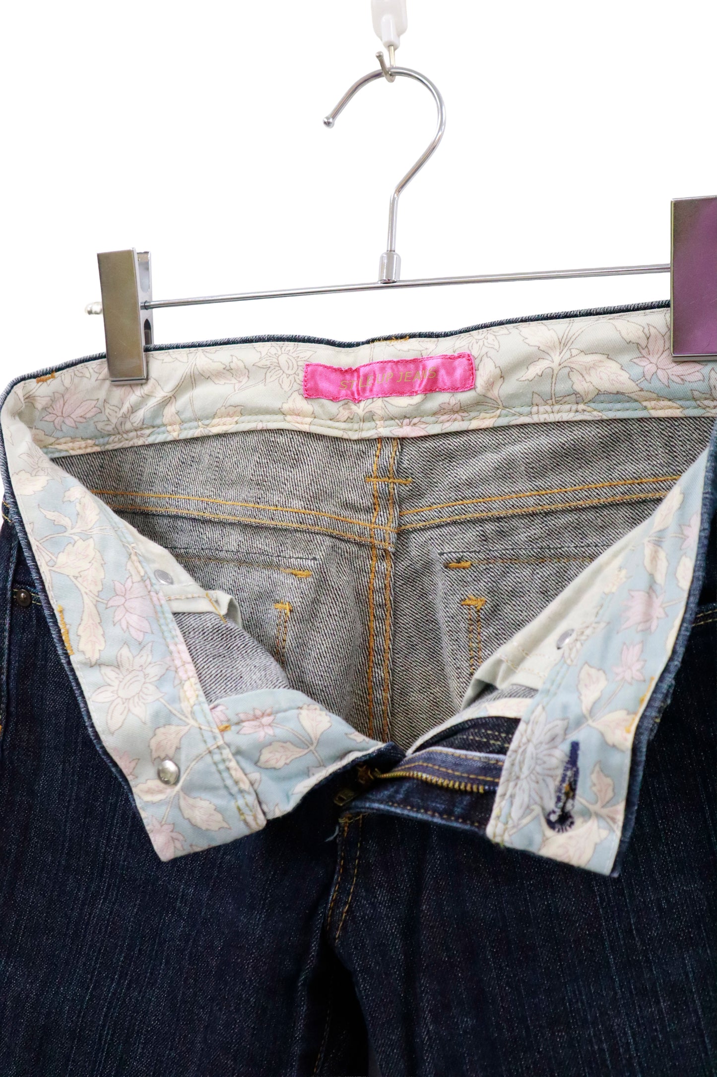 low rise denim pants/ U-［2601-020］