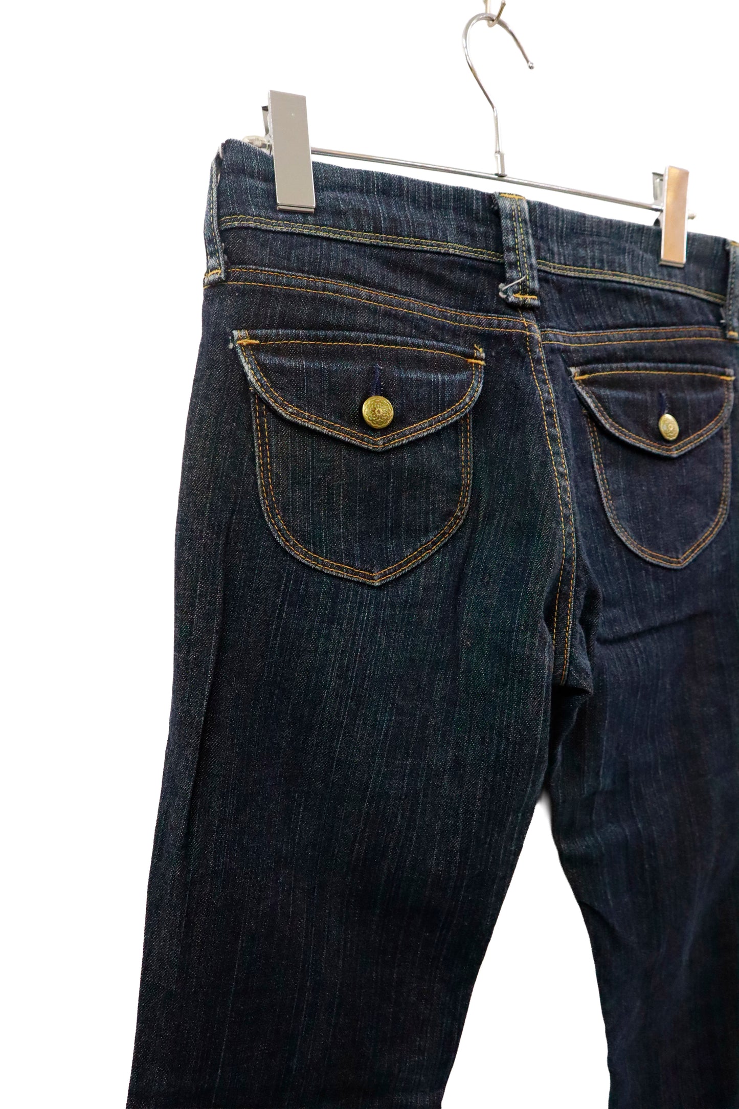 low rise denim pants/ U-［2601-020］
