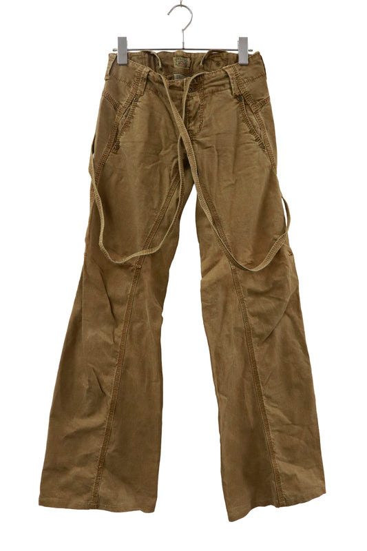 low rise pants / U-［2601-021］