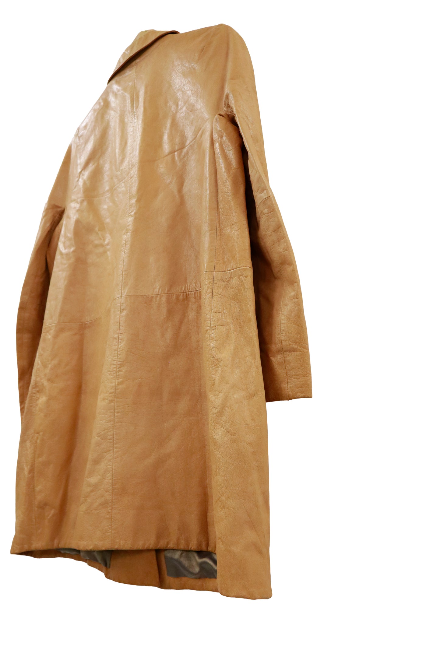 MARNI leather coat /NV-［2601-038］