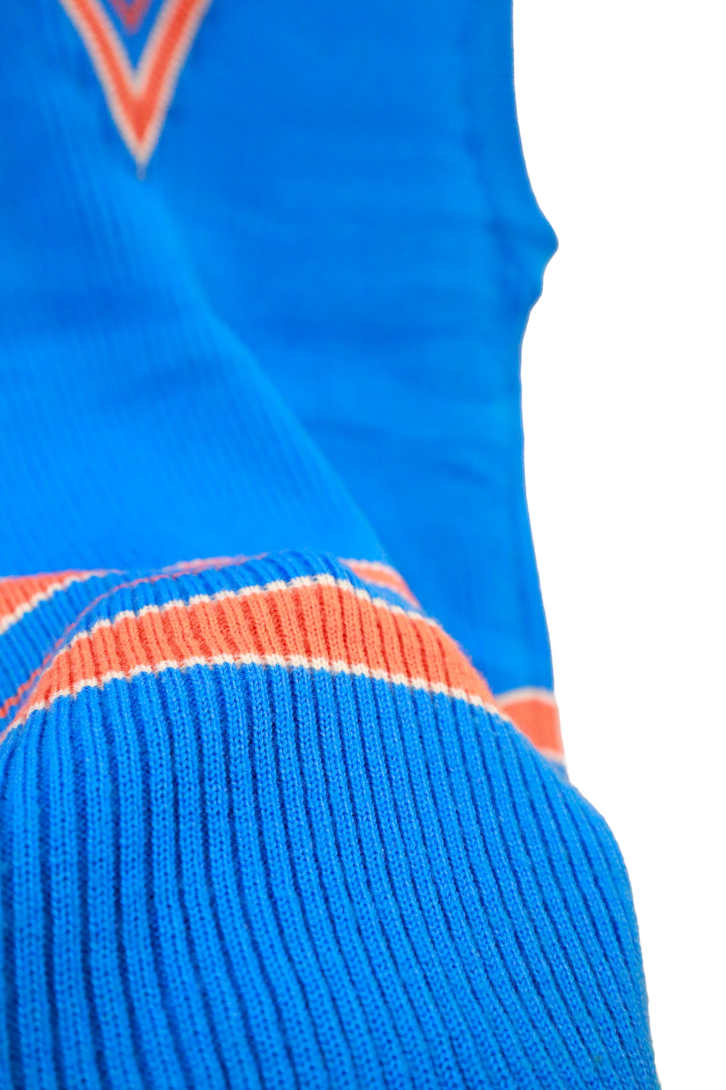 90's rib knit vest /U-［2601-033］