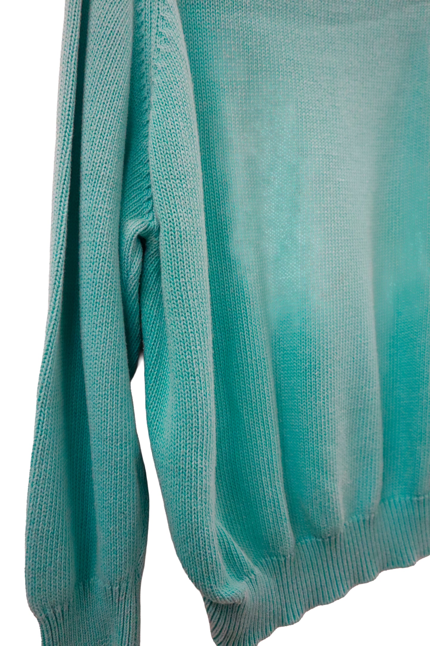 90's benetton cotton knit sweater /  NV-［2601-051］