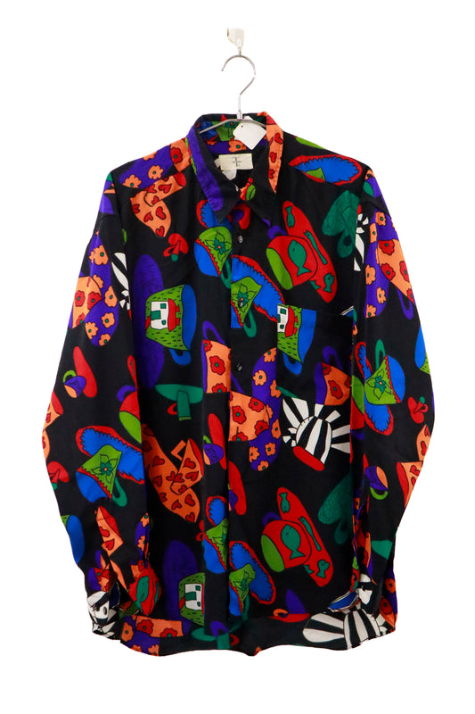 80's All-over pattern shirt / U-［2601-035］