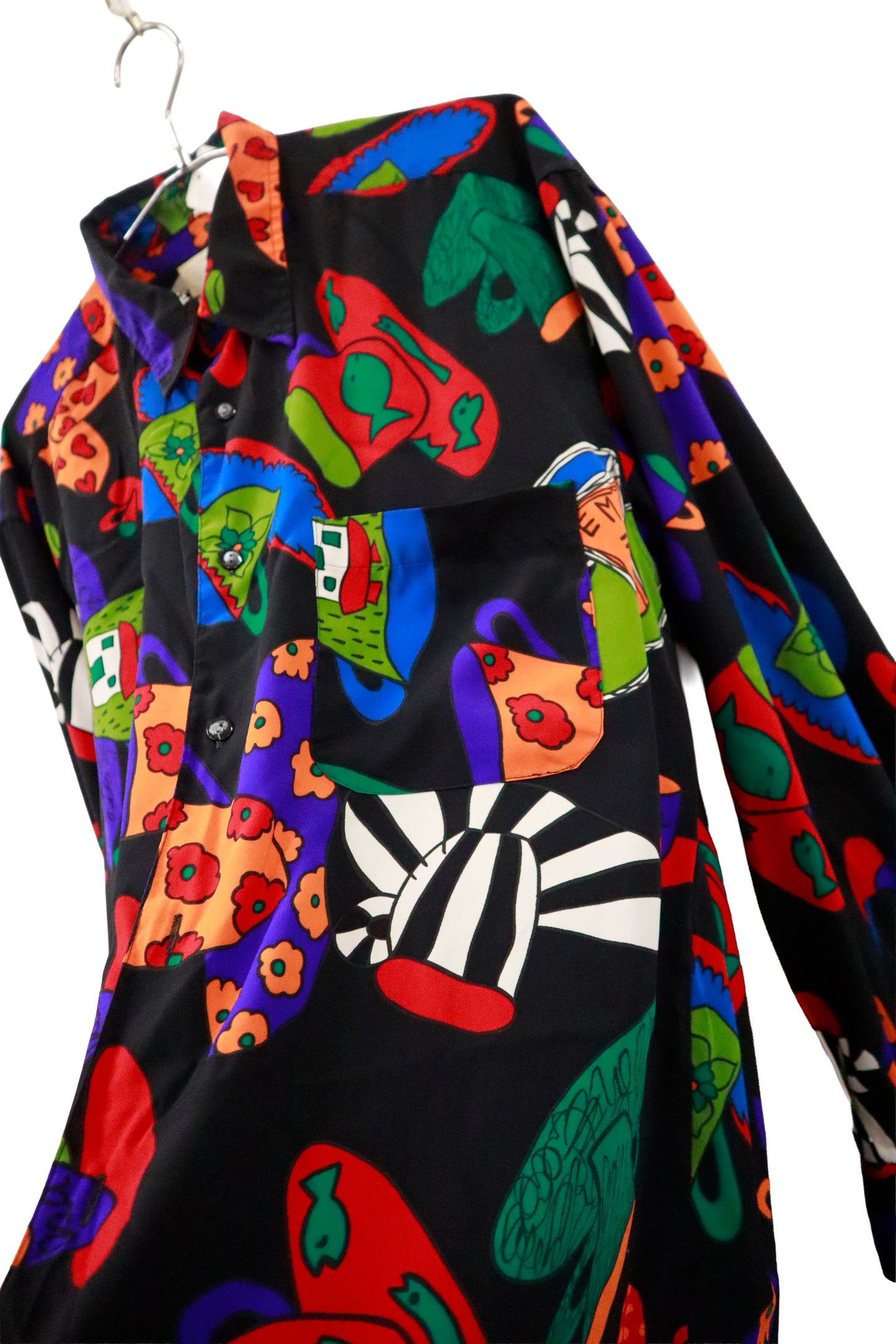 80's All-over pattern shirt / U-［2601-035］