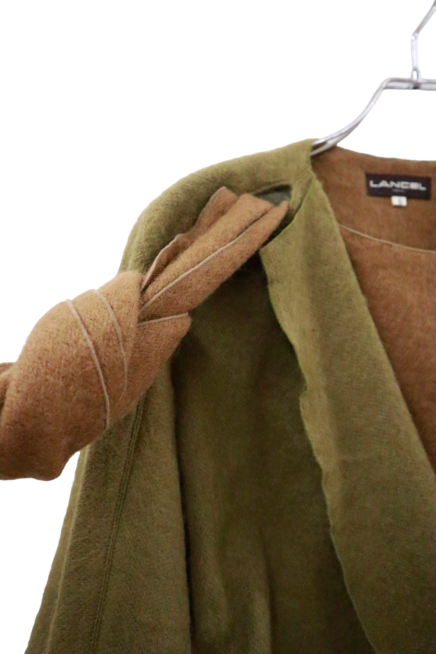 90's LANCEL deformed jacket / NV-［2601-055］