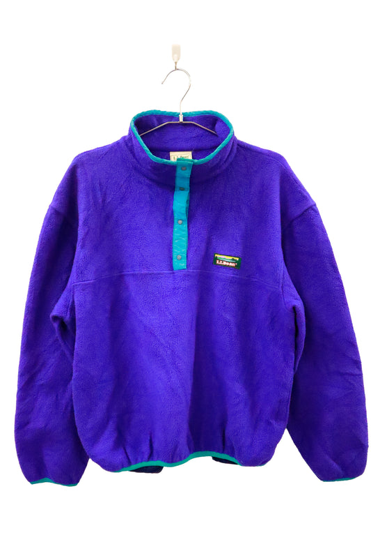 90's L.L.Bean fleece snap-T / NV-［2601-057］