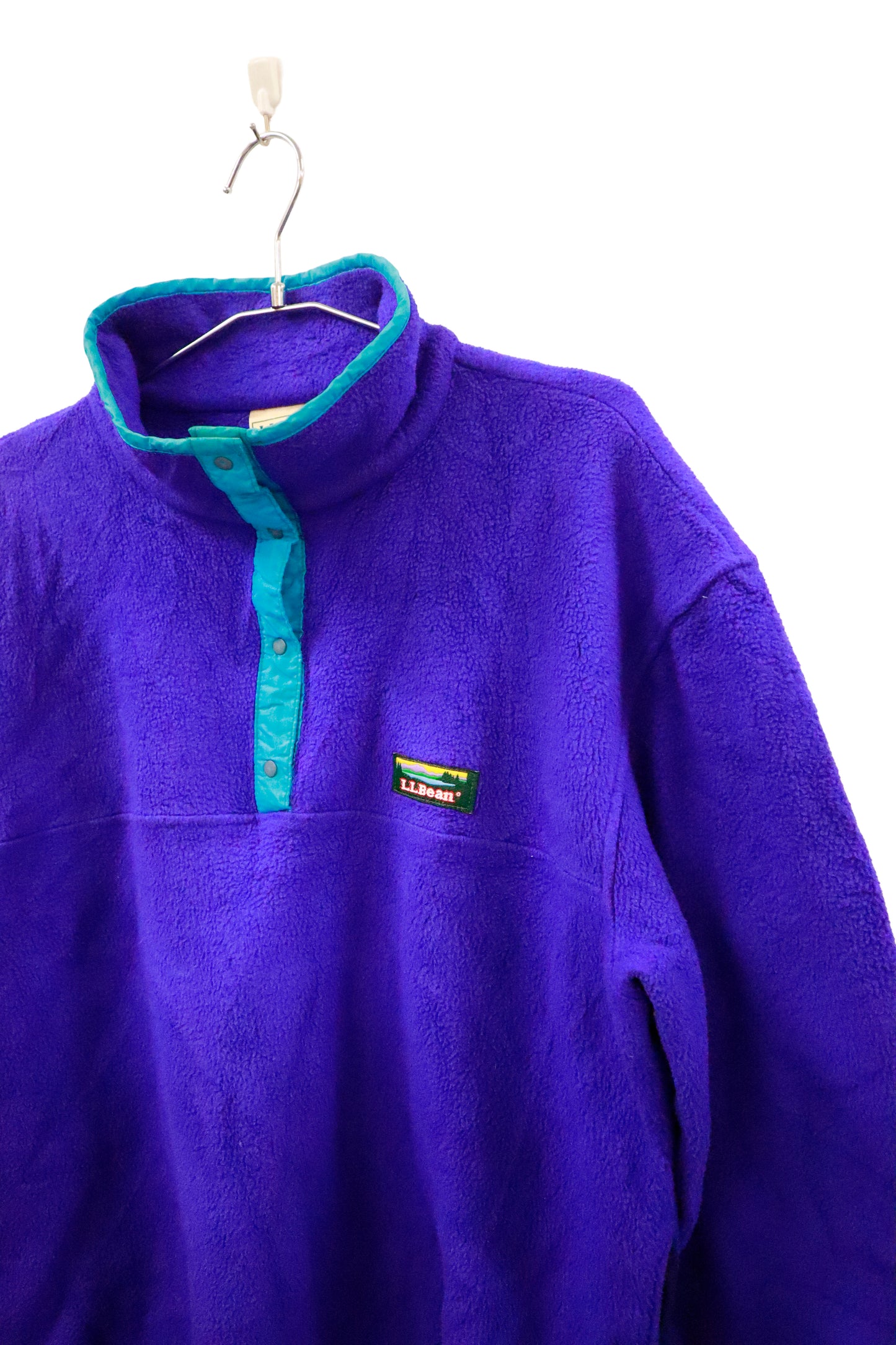 90's L.L.Bean fleece snap-T / NV-［2601-057］