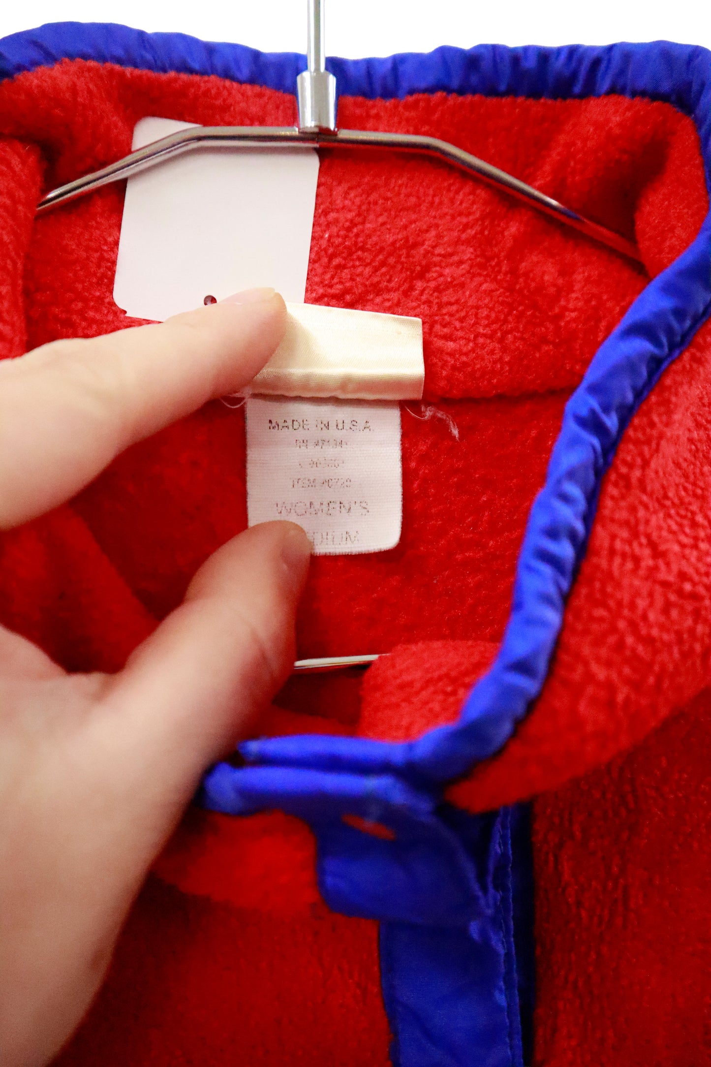 90's L.L.Bean fleece snap-T  / NV-［2601-058］