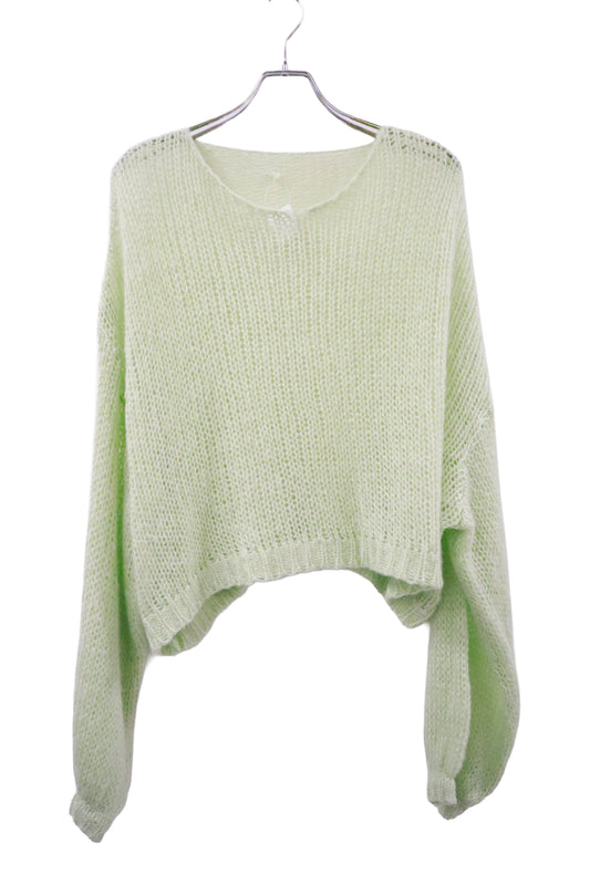acrylic knit sweater /U-［2601B-006］