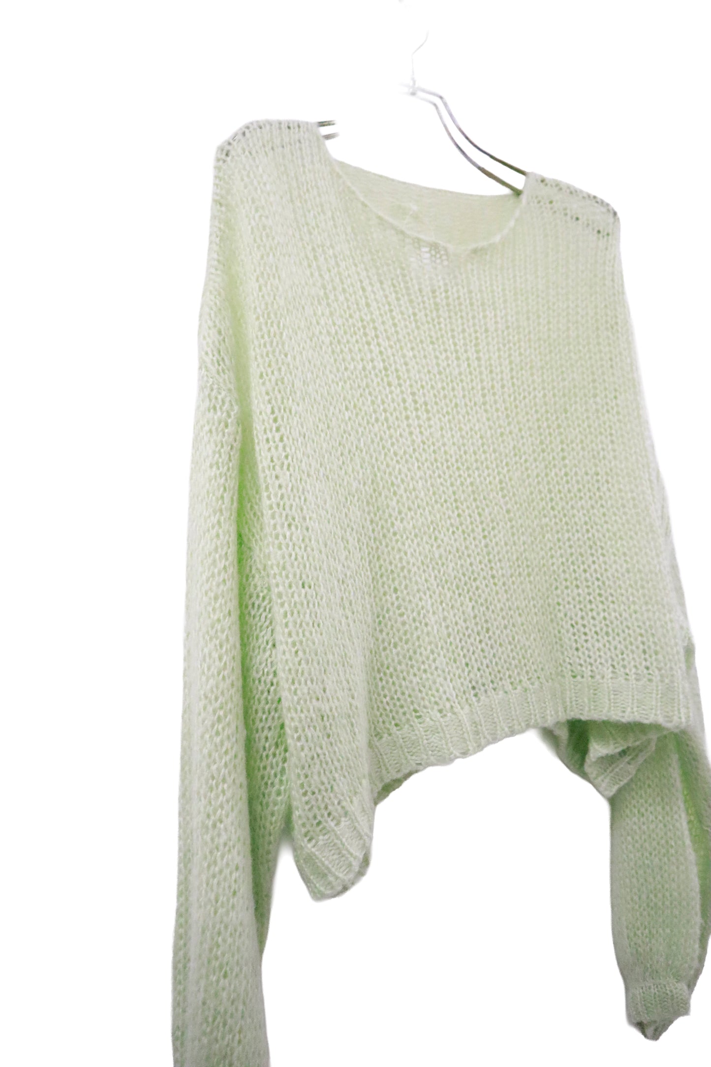 acrylic knit sweater /U-［2601B-006］