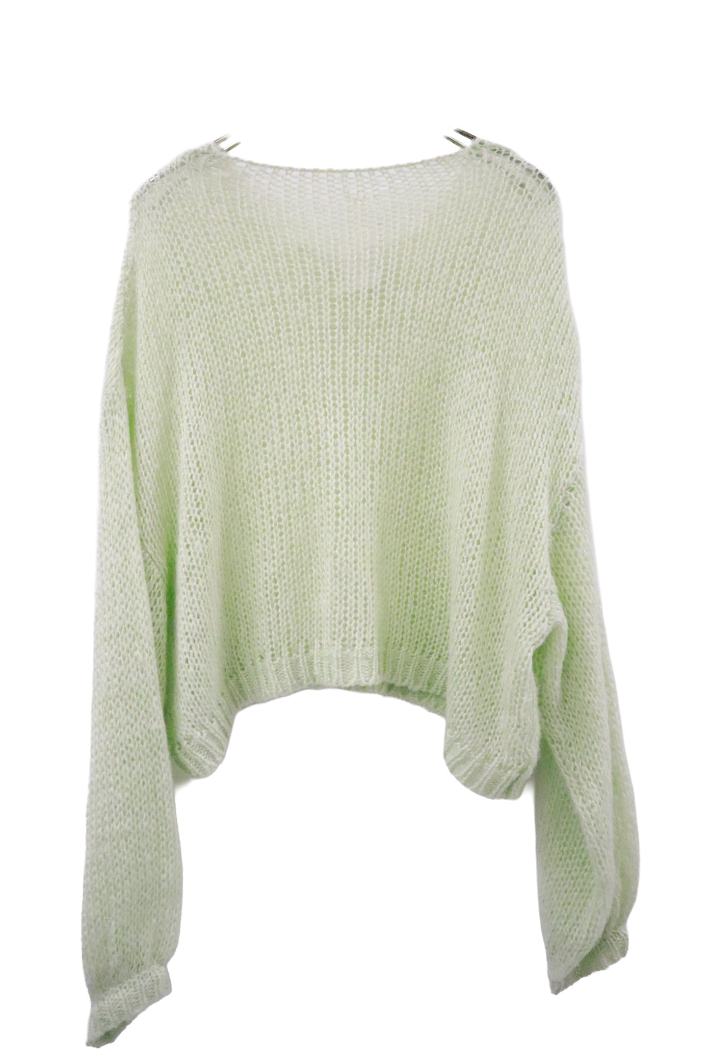 acrylic knit sweater /U-［2601B-006］
