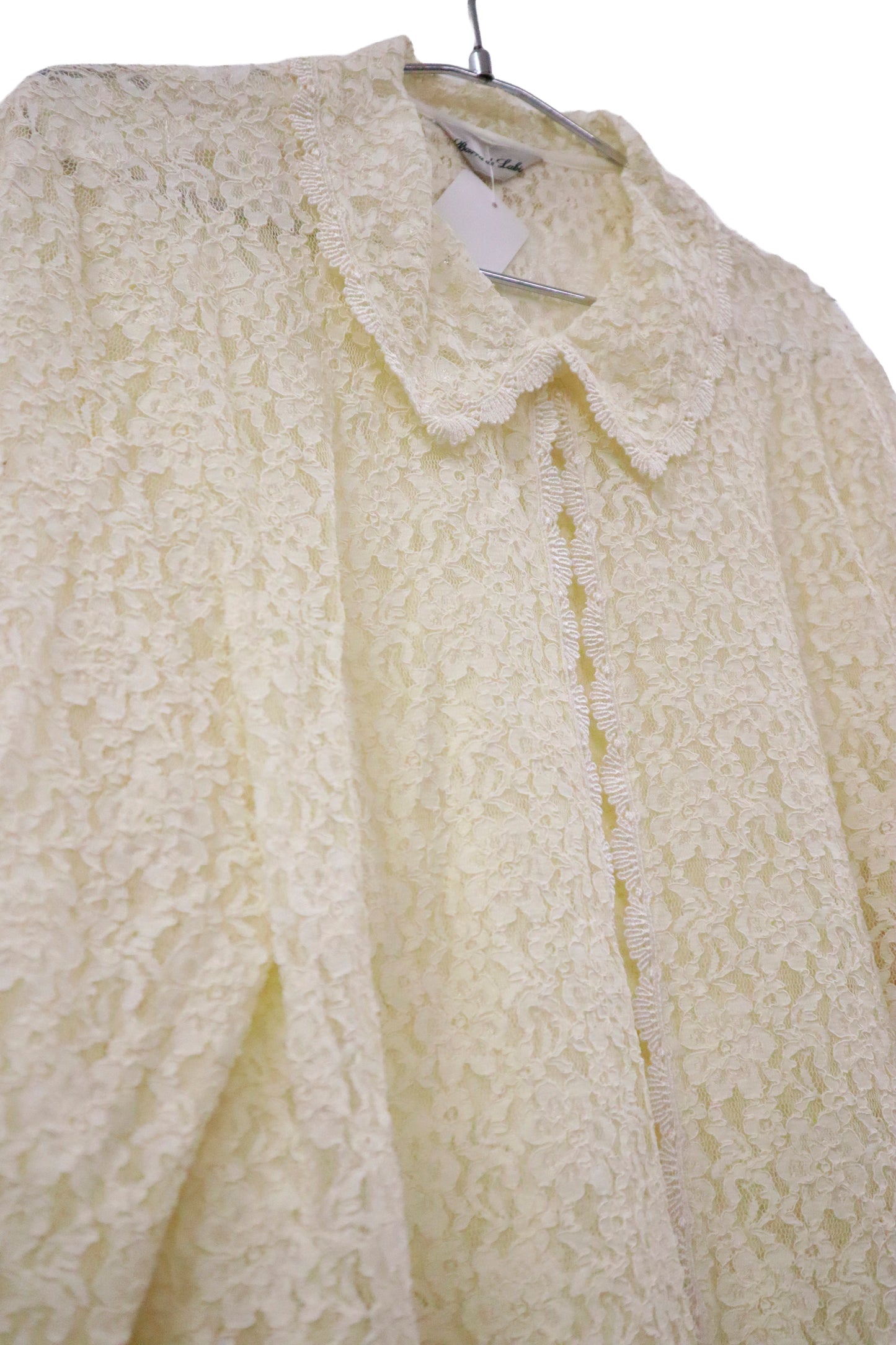 80's lace cardigan /U-［2601B-007］