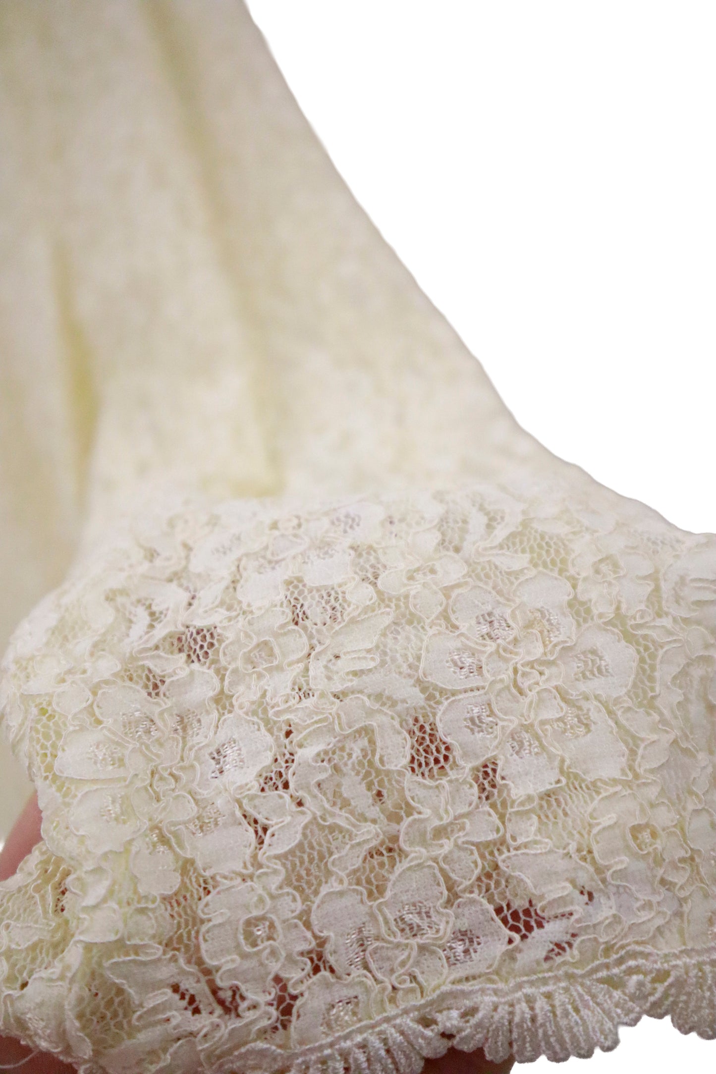 80's lace cardigan /U-［2601B-007］
