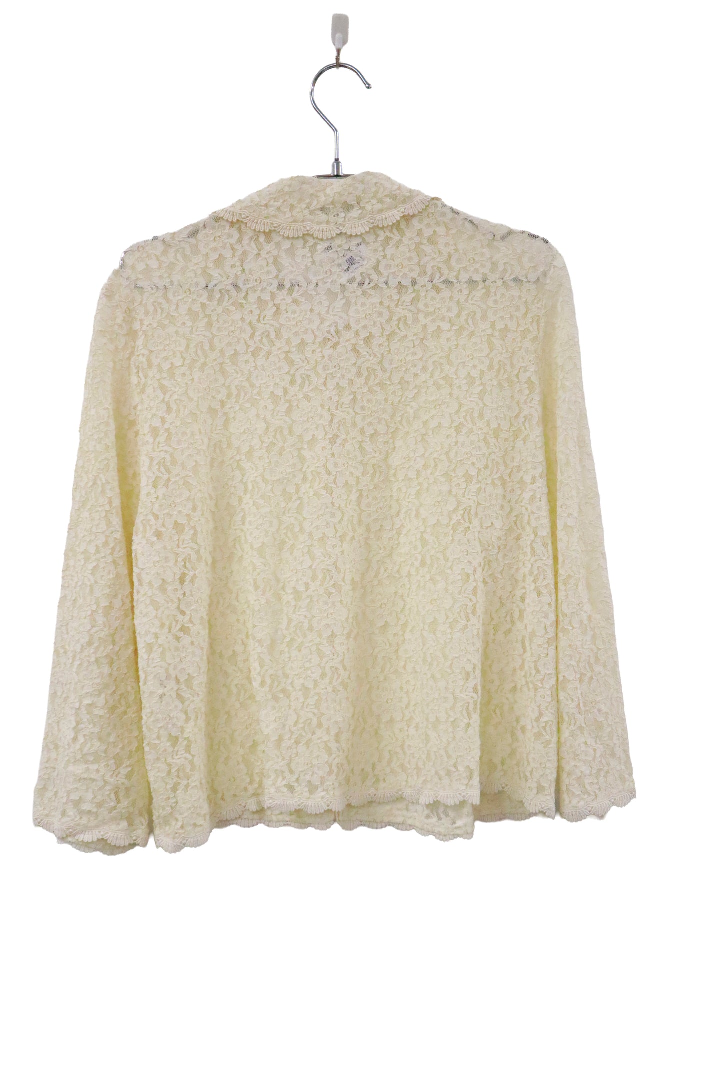 80's lace cardigan /U-［2601B-007］