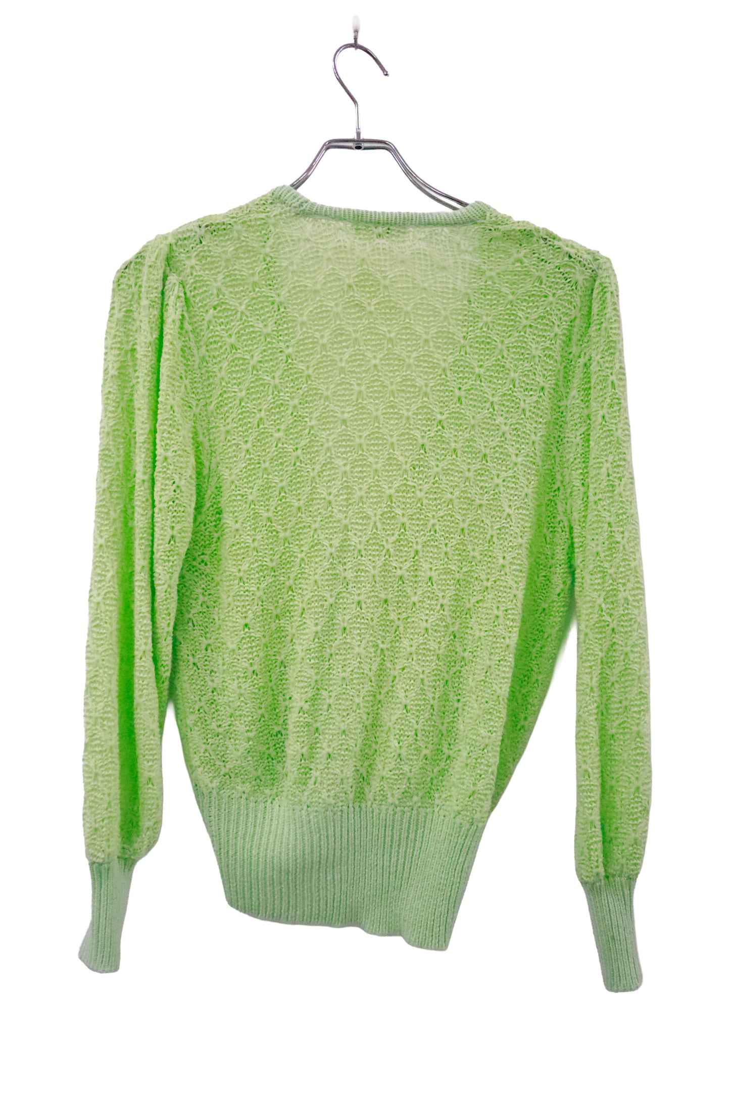 80's knit cardigan /U-［2601B-010］